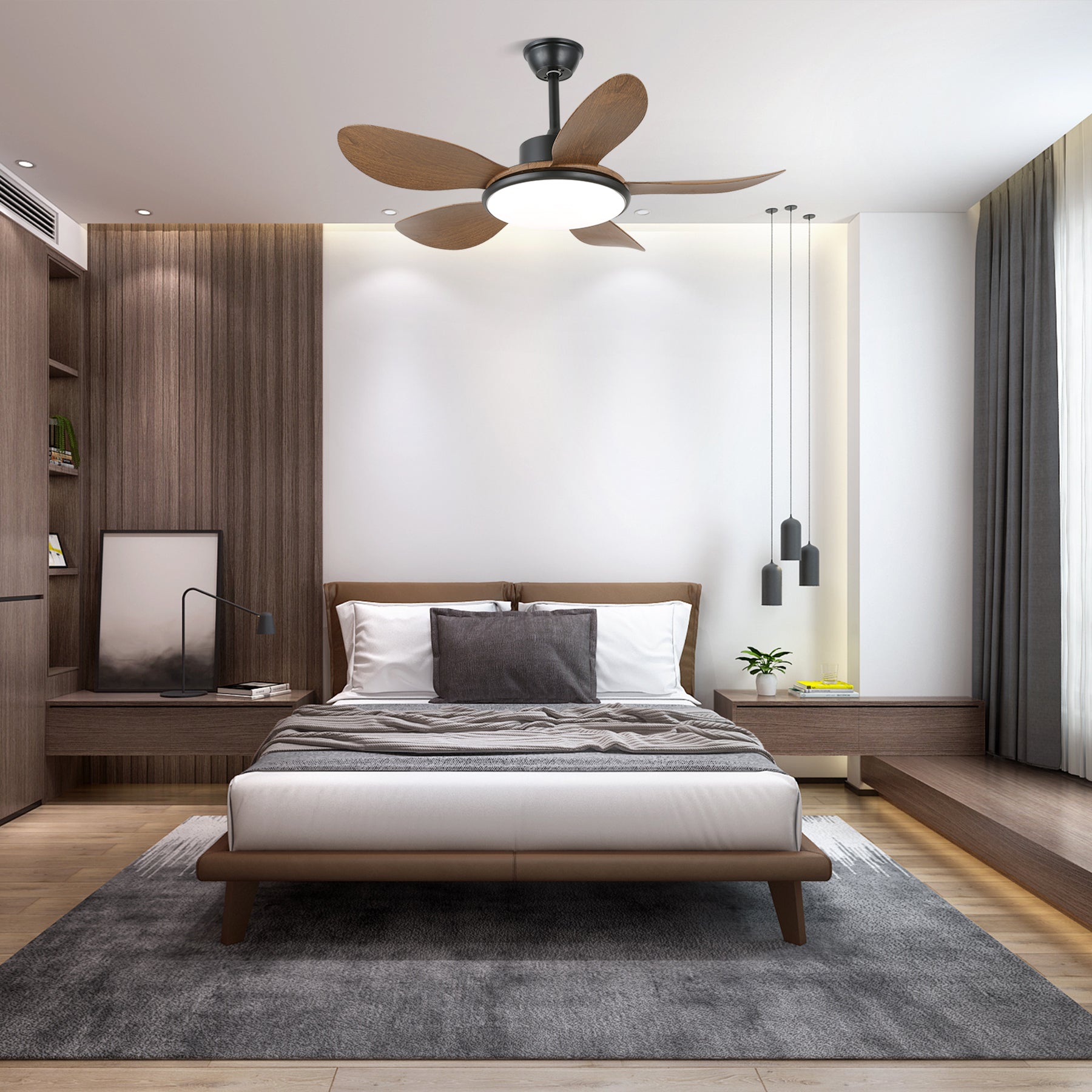 Ventilateur de plafond Ruereno