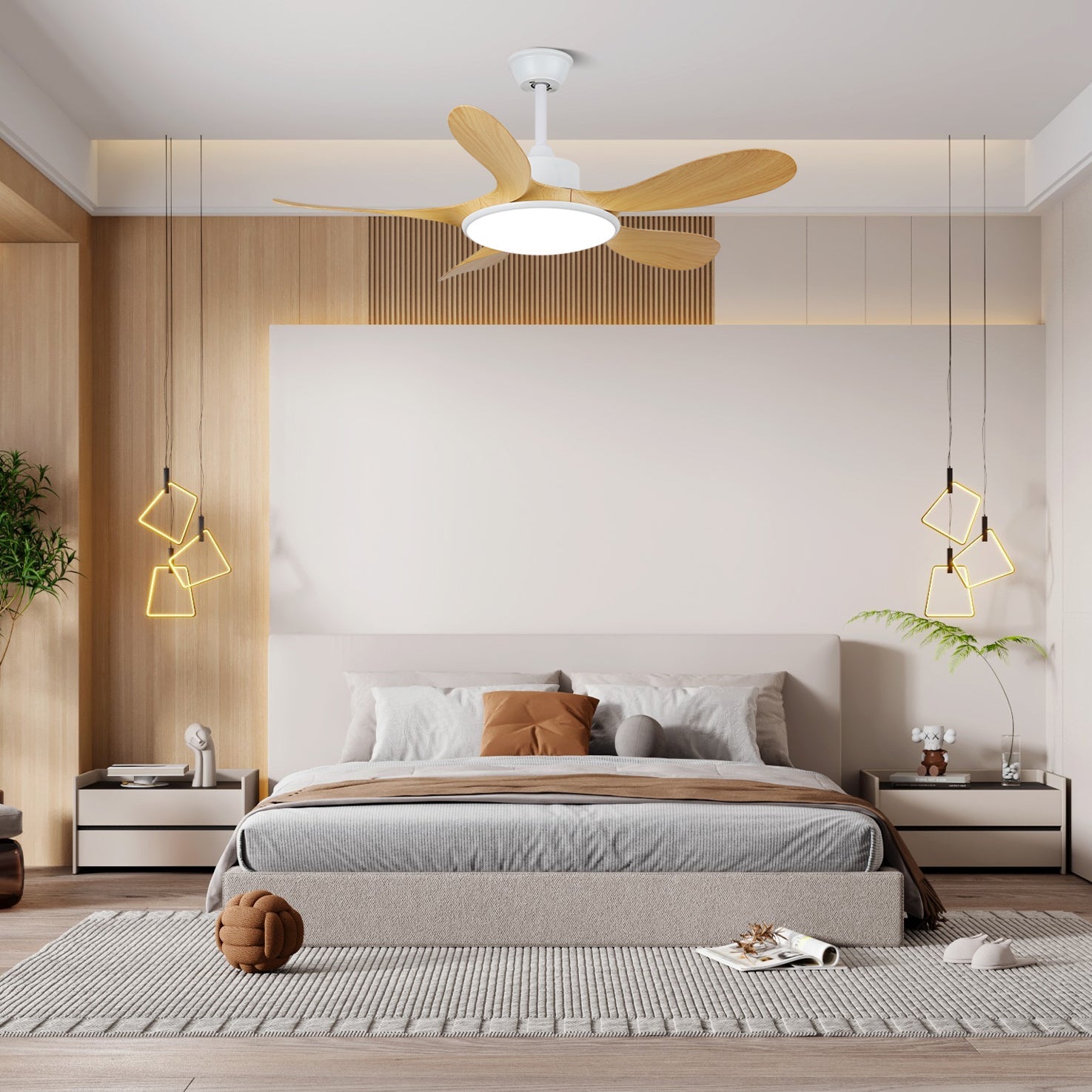 Ventilateur de plafond Ruereno