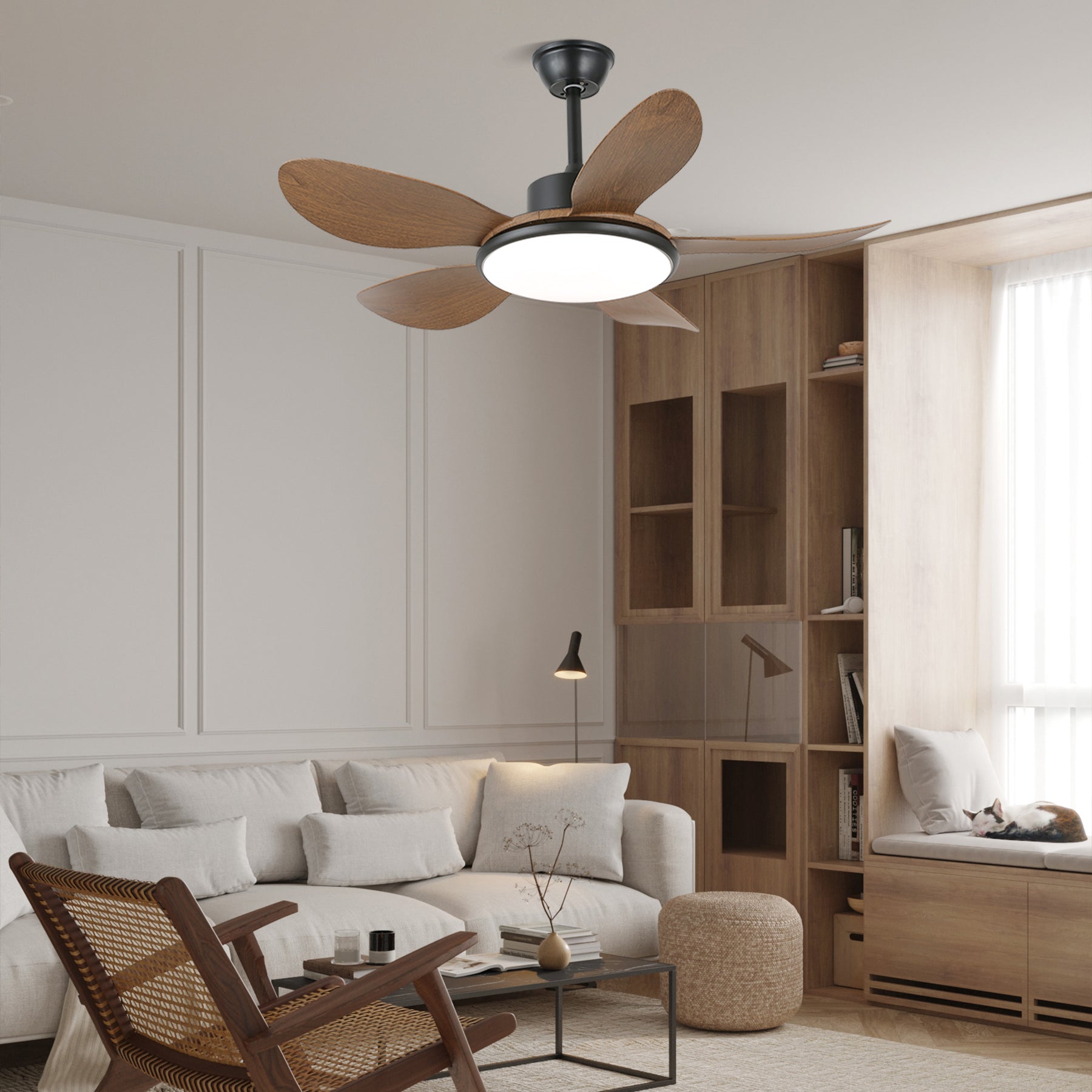 Ventilateur de plafond Ruereno