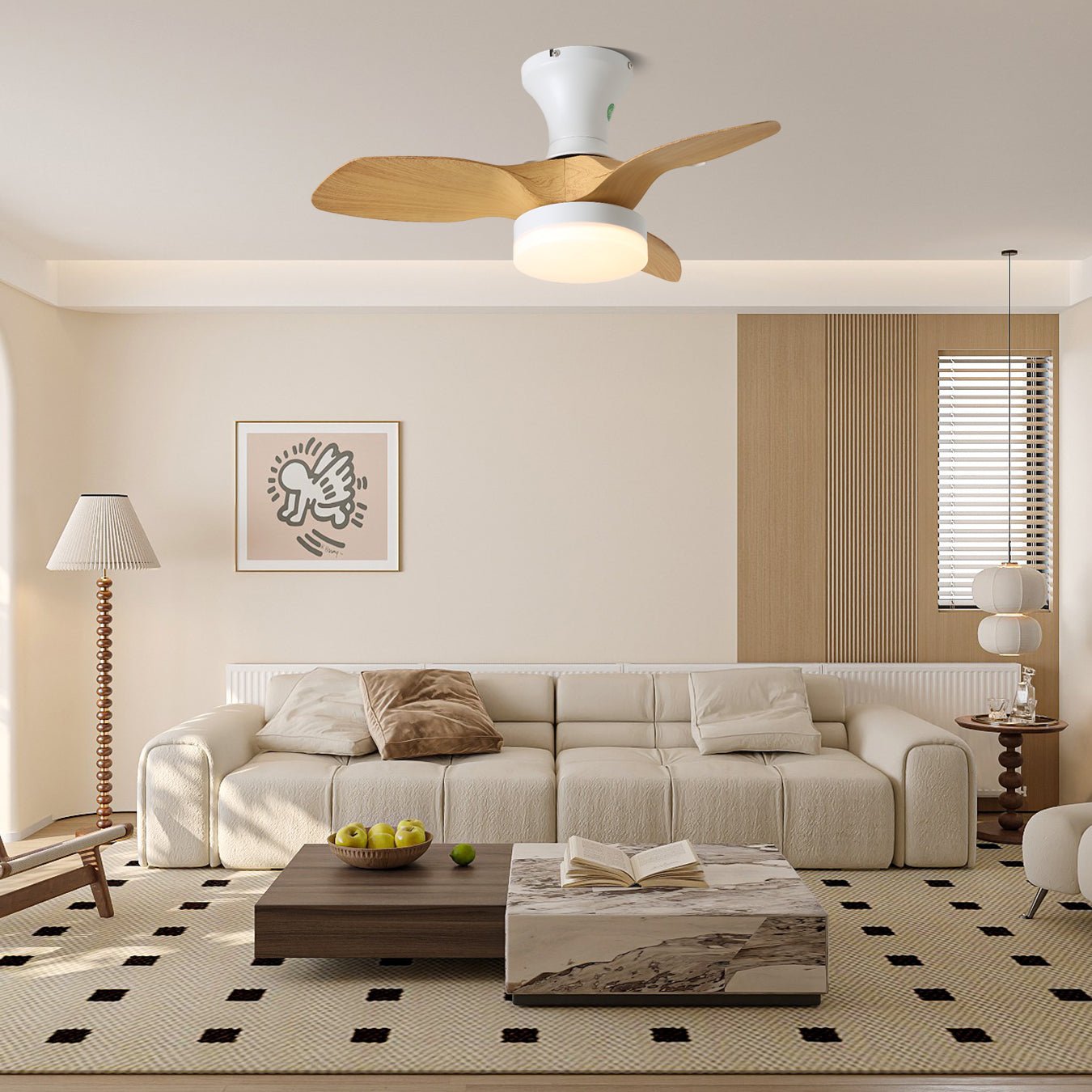 Ventilateur de plafond Rosovor