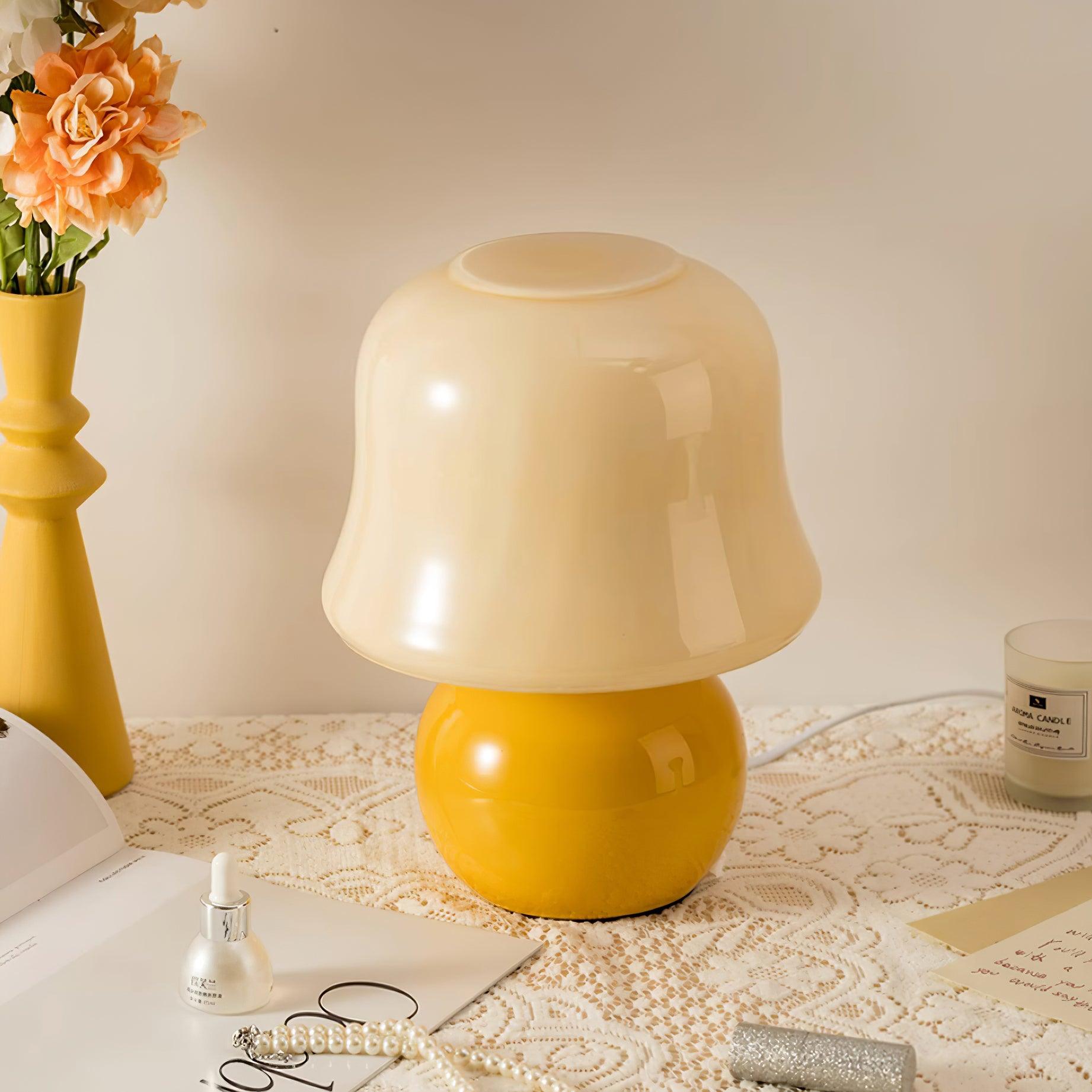 Lampe de table champignon Soraninor