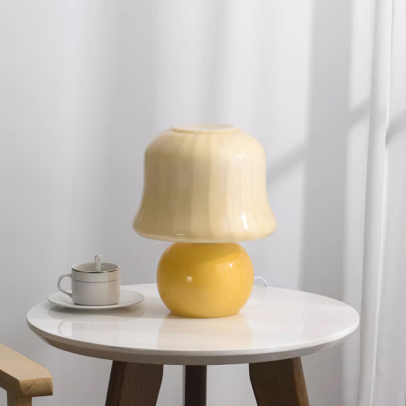 Lampe de table champignon Soraninor