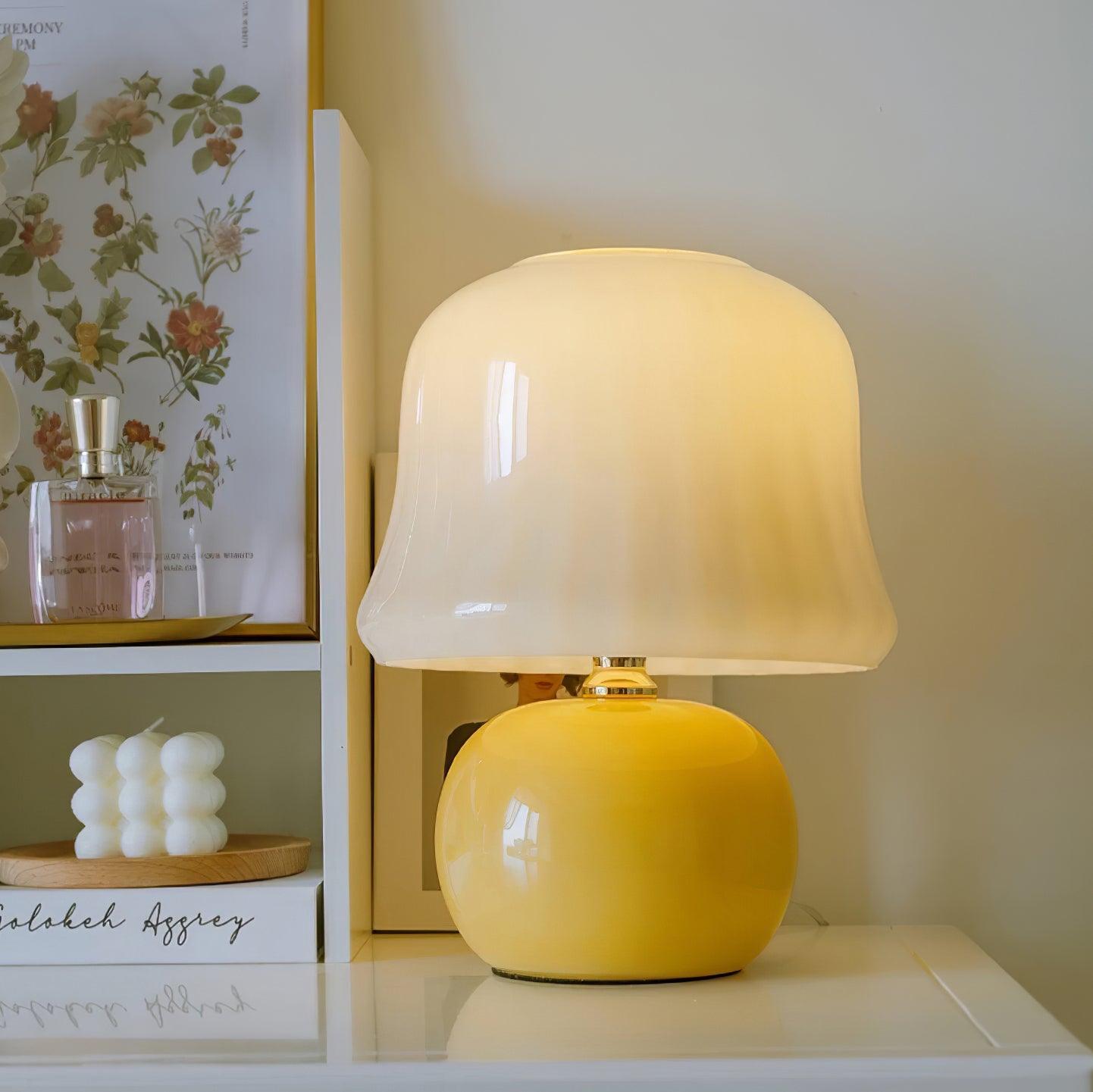 Lampe de table champignon Soraninor