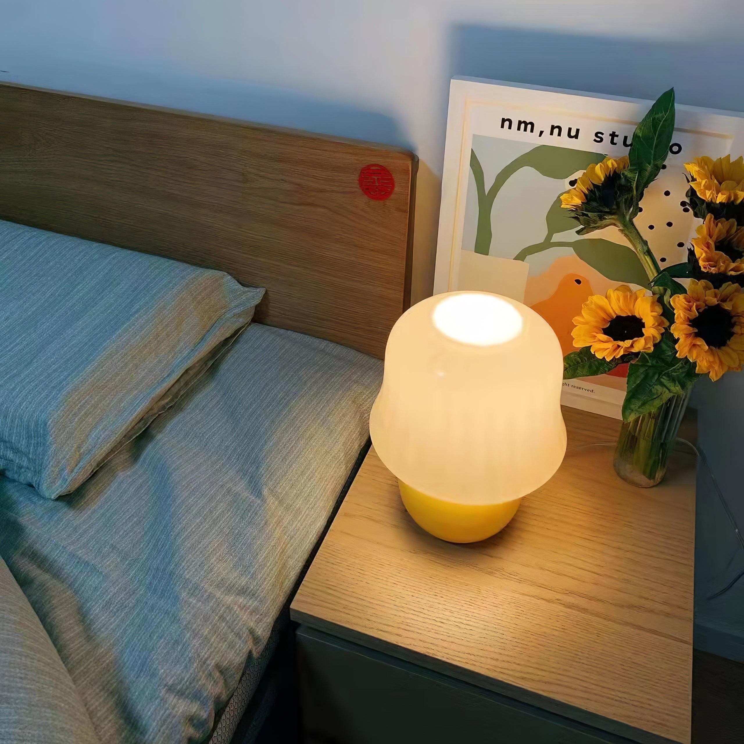 Lampe de table champignon Soraninor