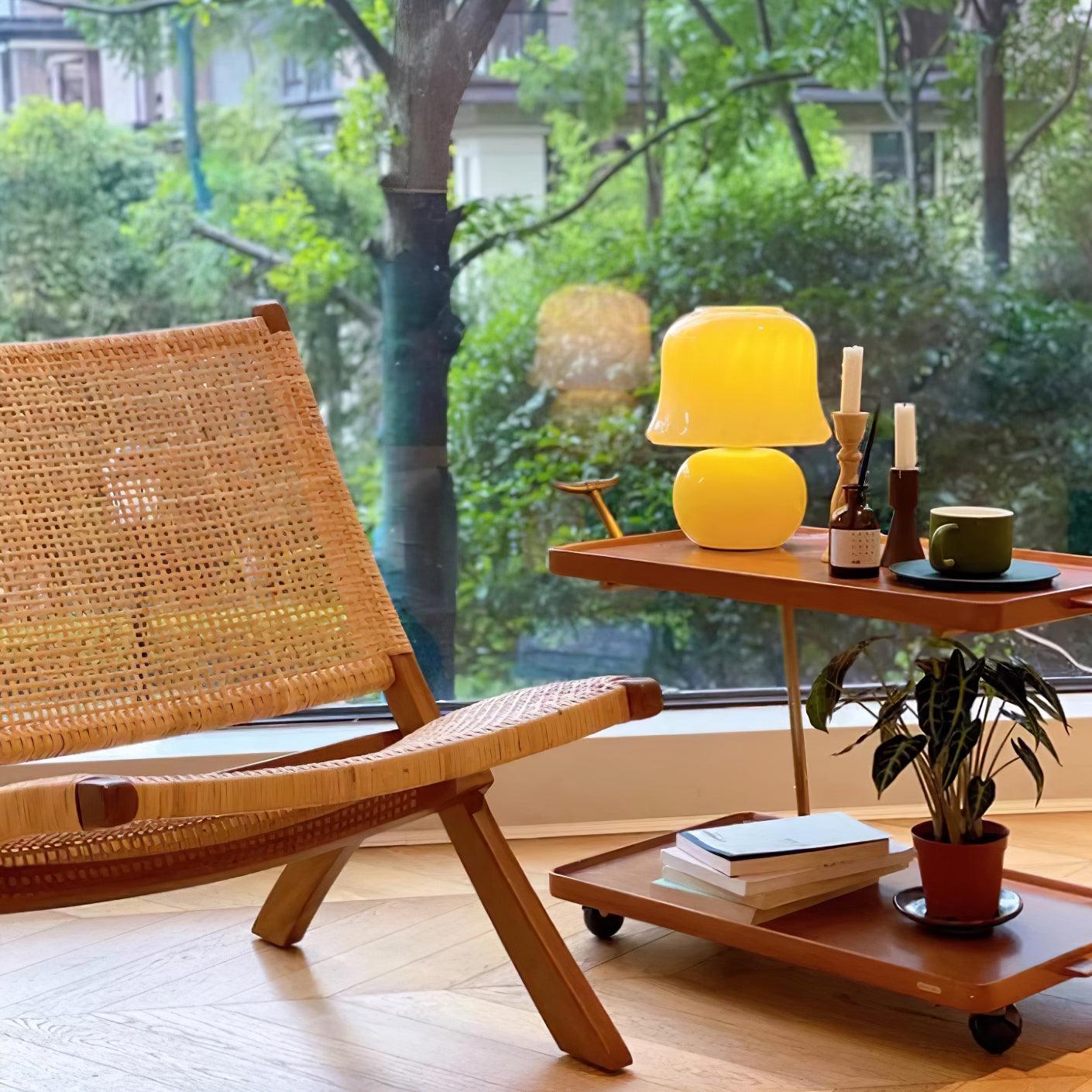Lampe de table champignon Soraninor