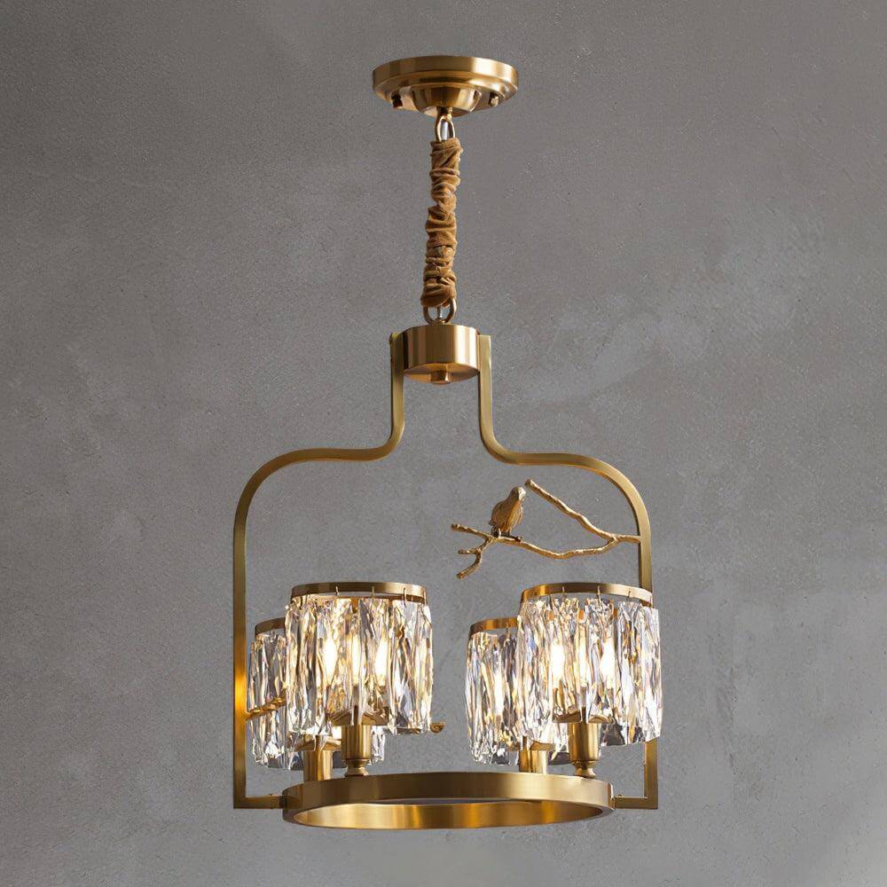 Lustre oiseaux Quzovoux