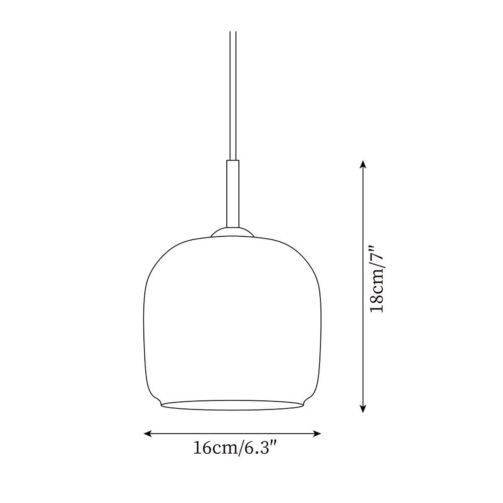 Suspension globe Raelon