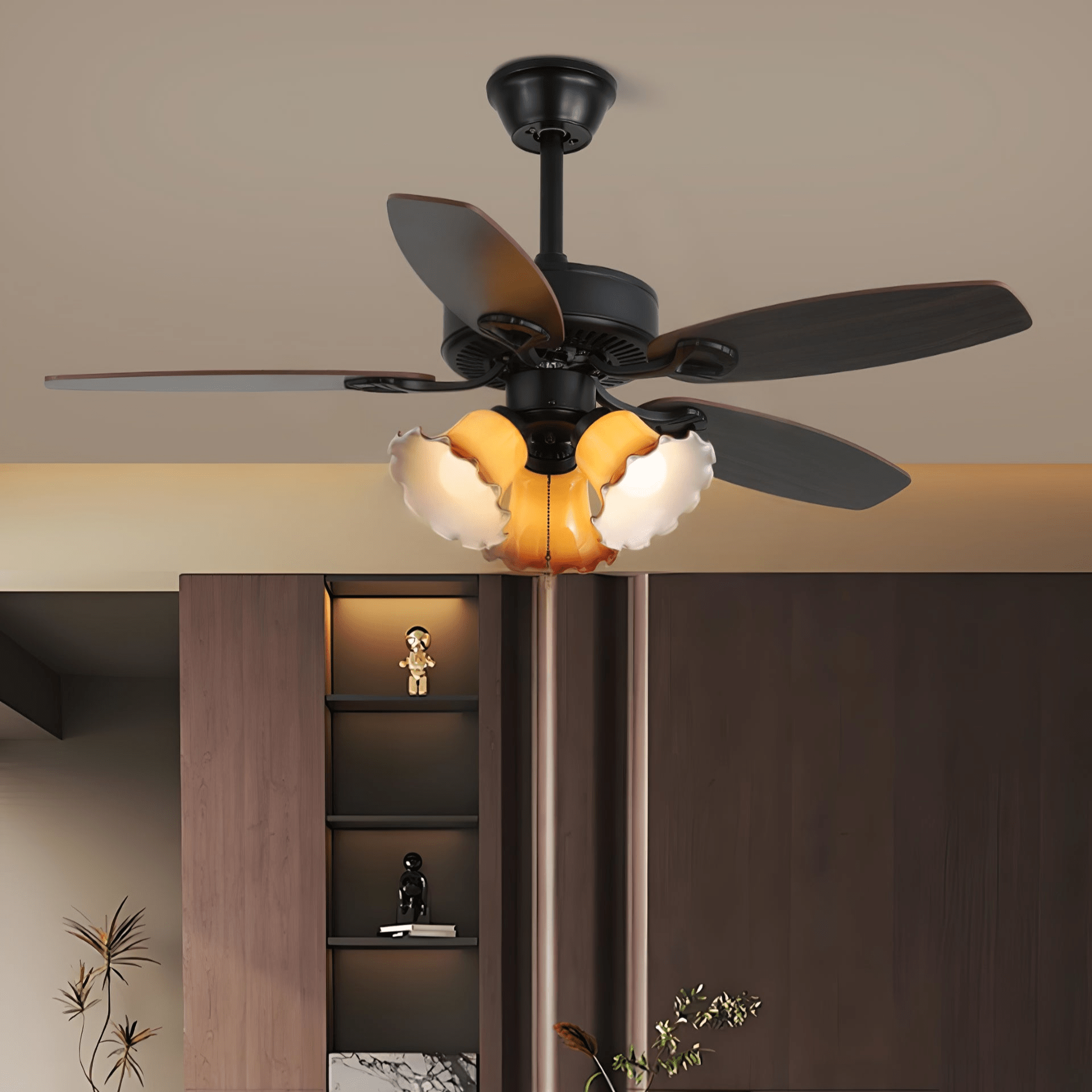 Ventilateur de plafond Nomaro Vintage