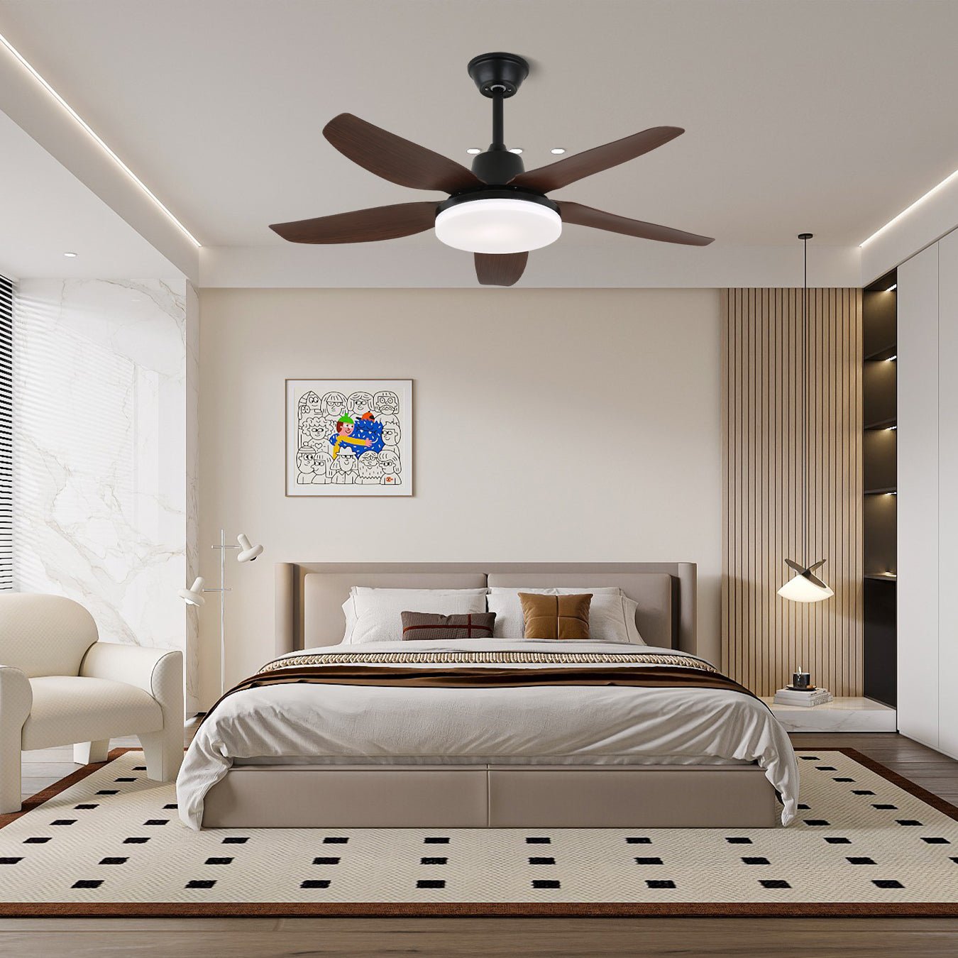 Ventilateur de plafond Torzovuna