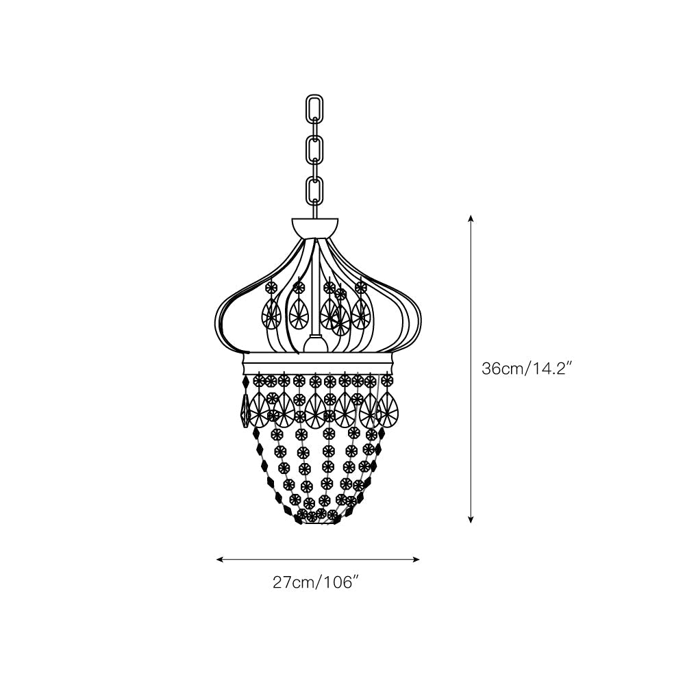 Lustre goutte Yamirion