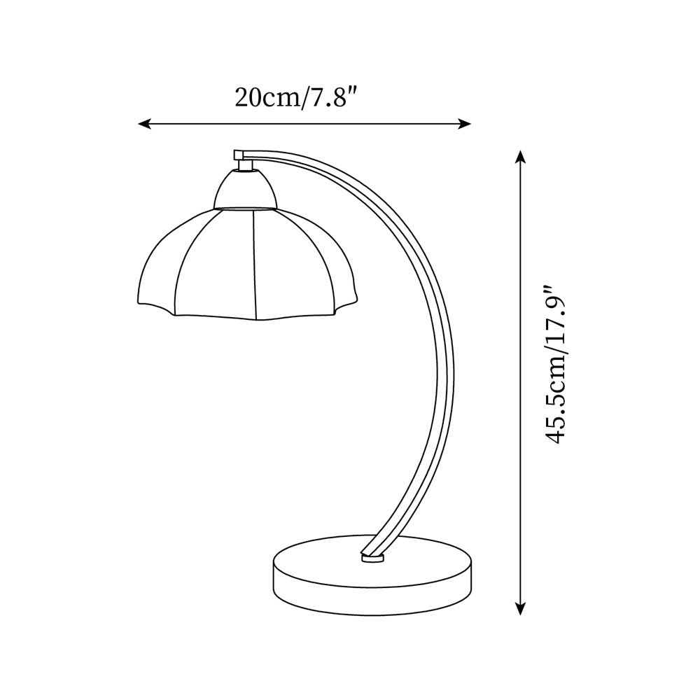 Lampe de table vintage Béovo