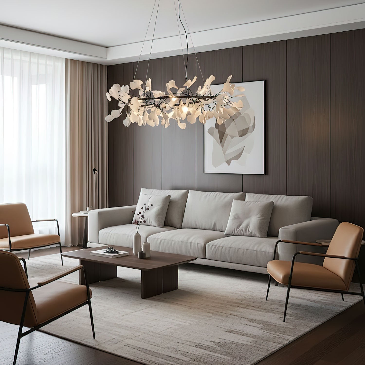 Lustre rond Arosora