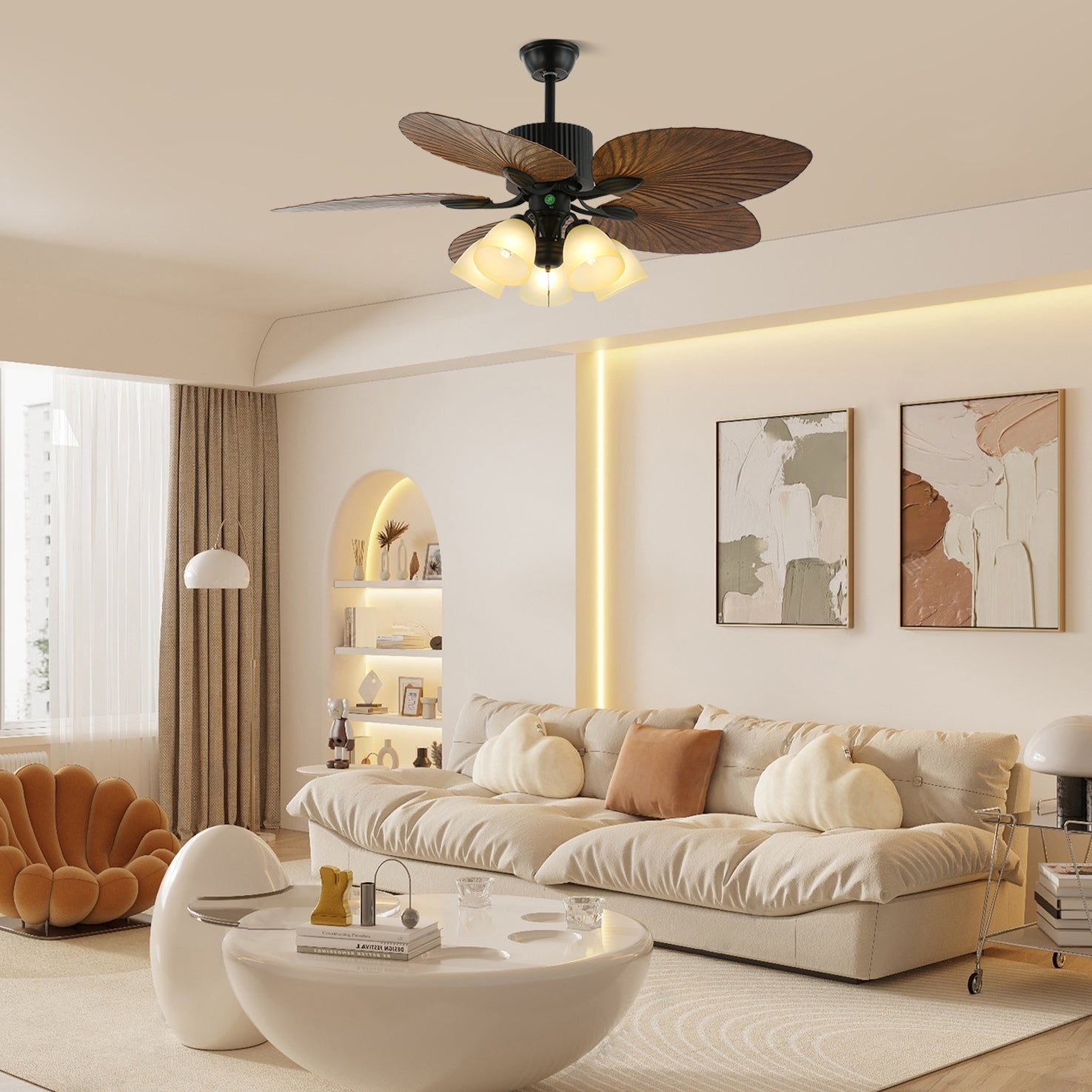 Ventilateur de plafond Raavel