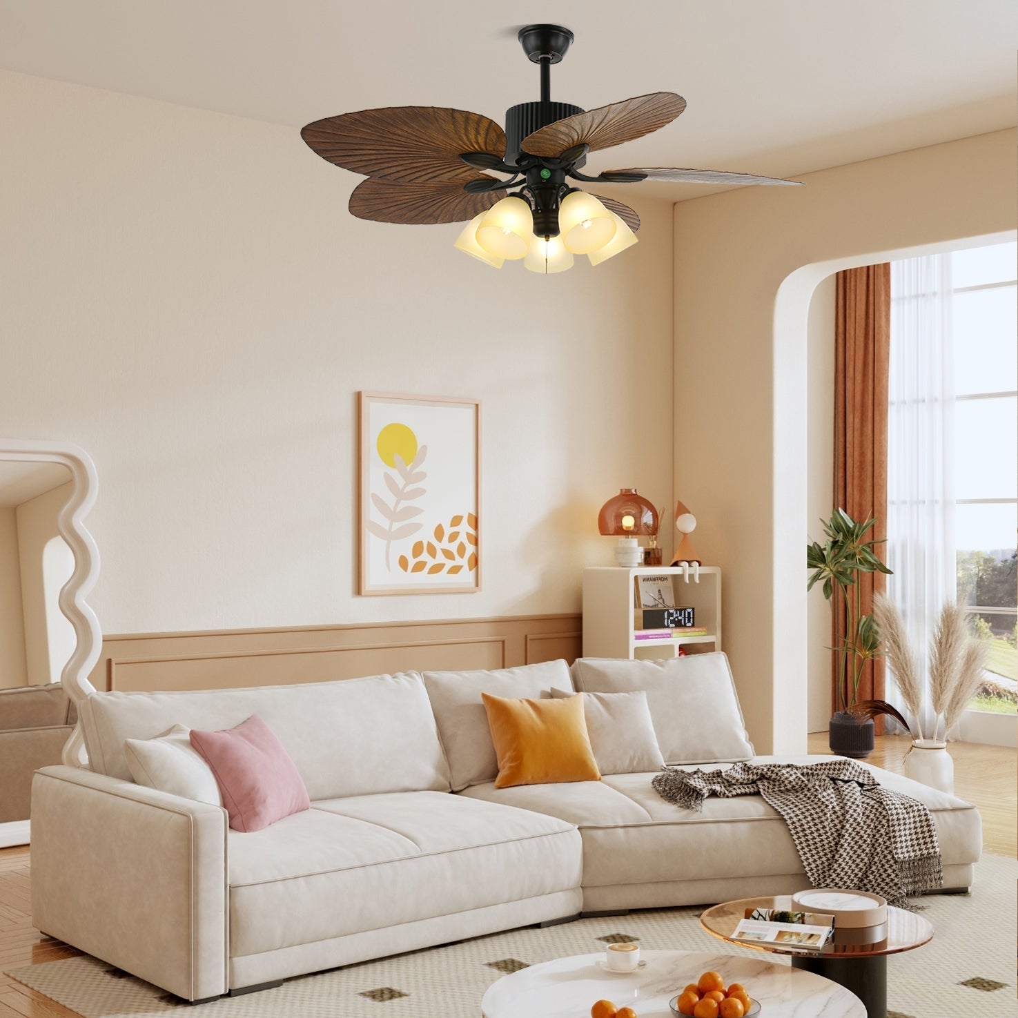 Ventilateur de plafond Raavel