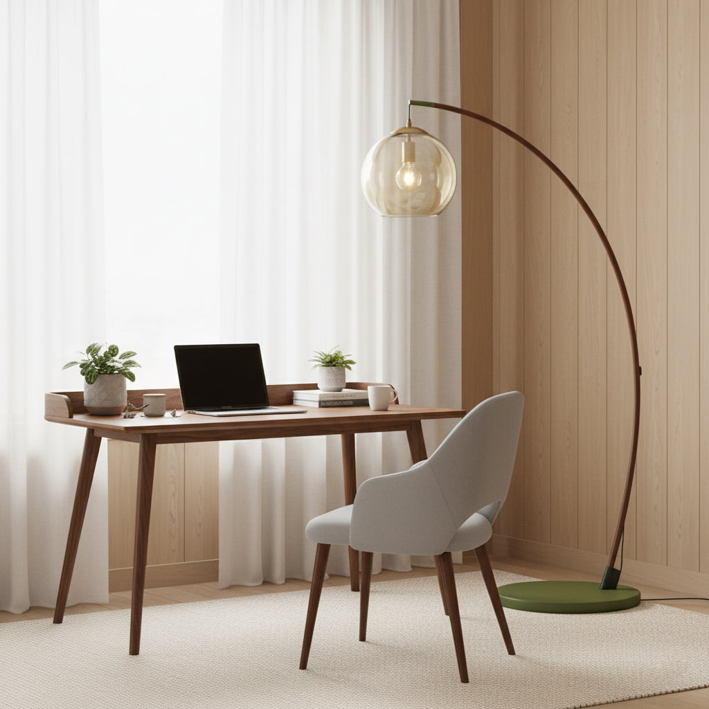 Lampadaire arc Coluenne