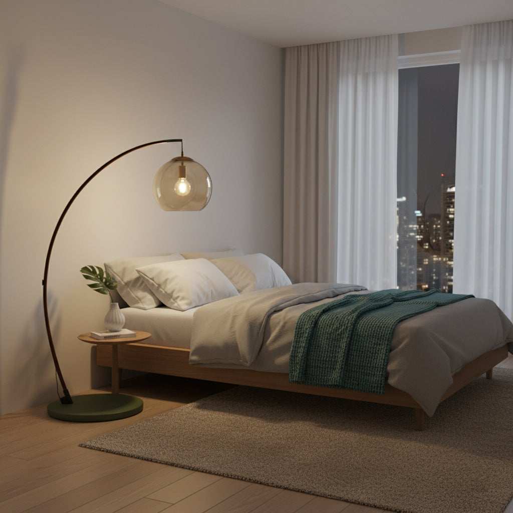 Lampadaire arc Coluenne