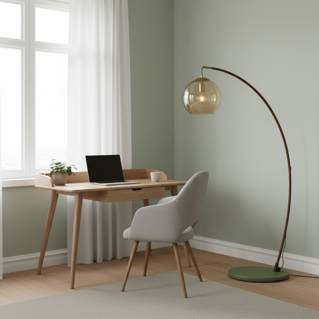 Lampadaire arc Coluenne