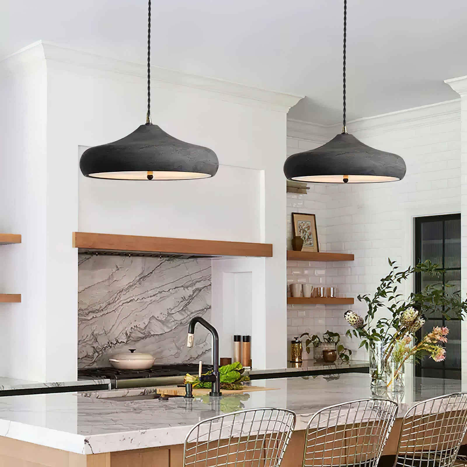 Suspension ronde Selluxea