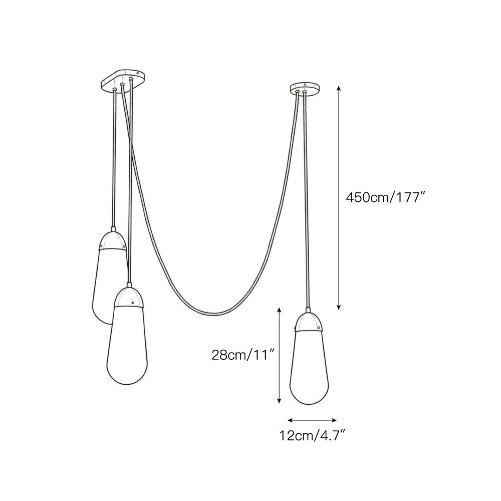 Suspension multiple Clamontaire
