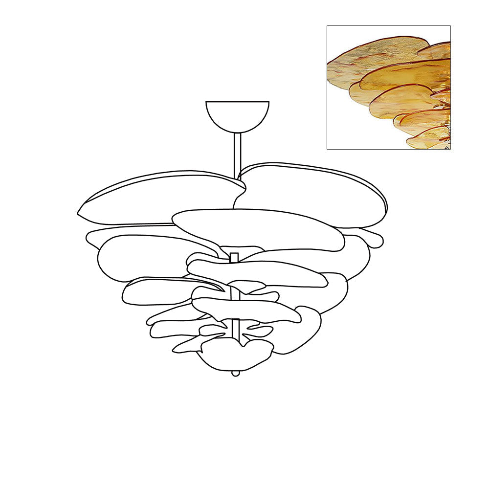 Lustre cascade Norelvia