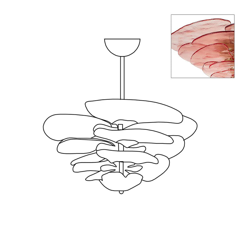 Lustre cascade Norelvia