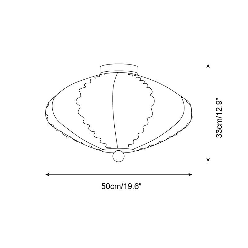 Plafonnier extérieur Luluxeco