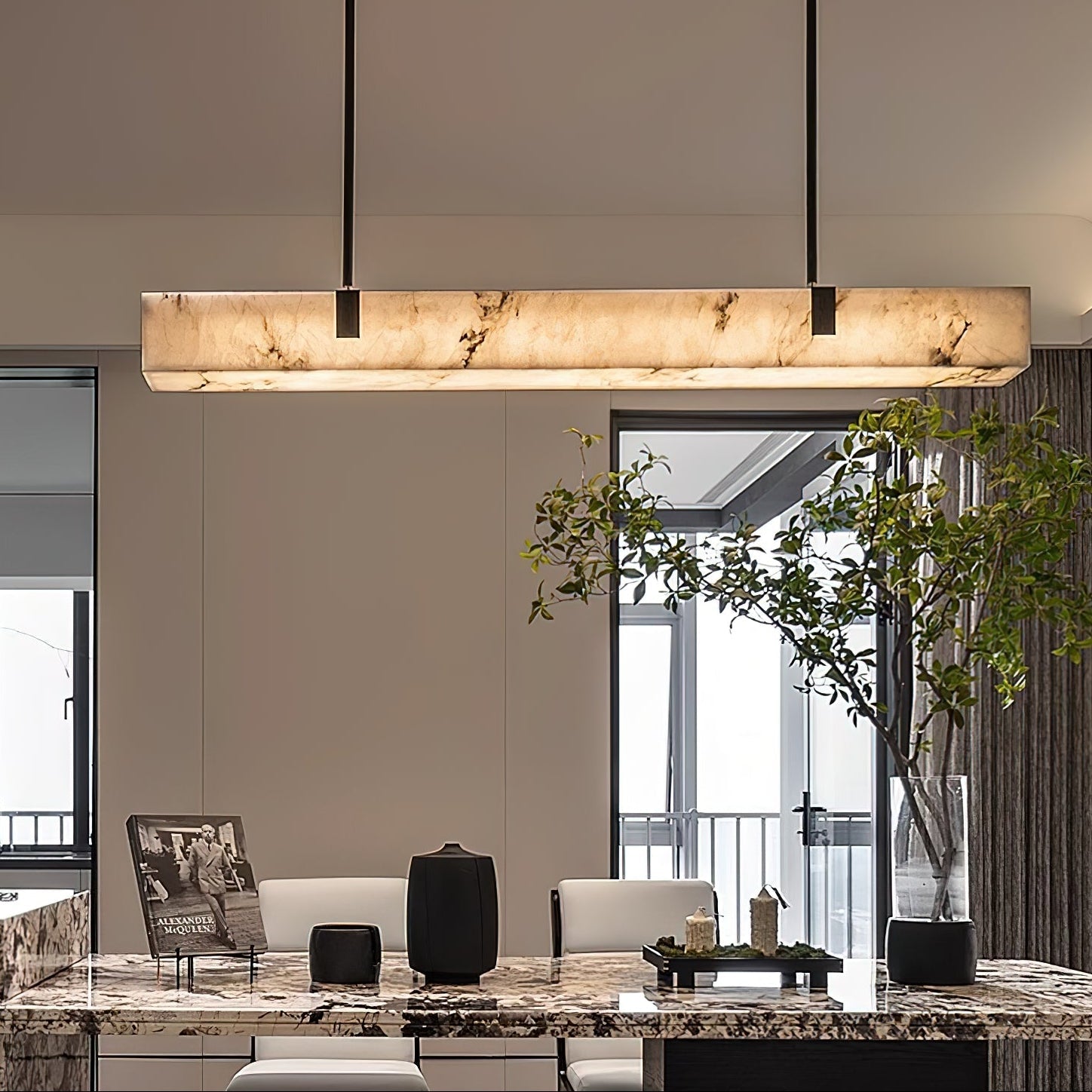 Lustre linéaire Pecoreux