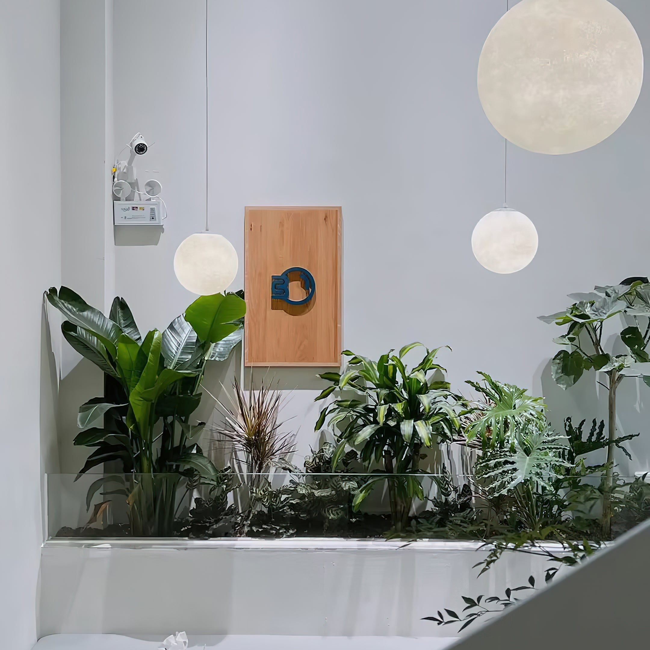 Suspension globe Mirronos
