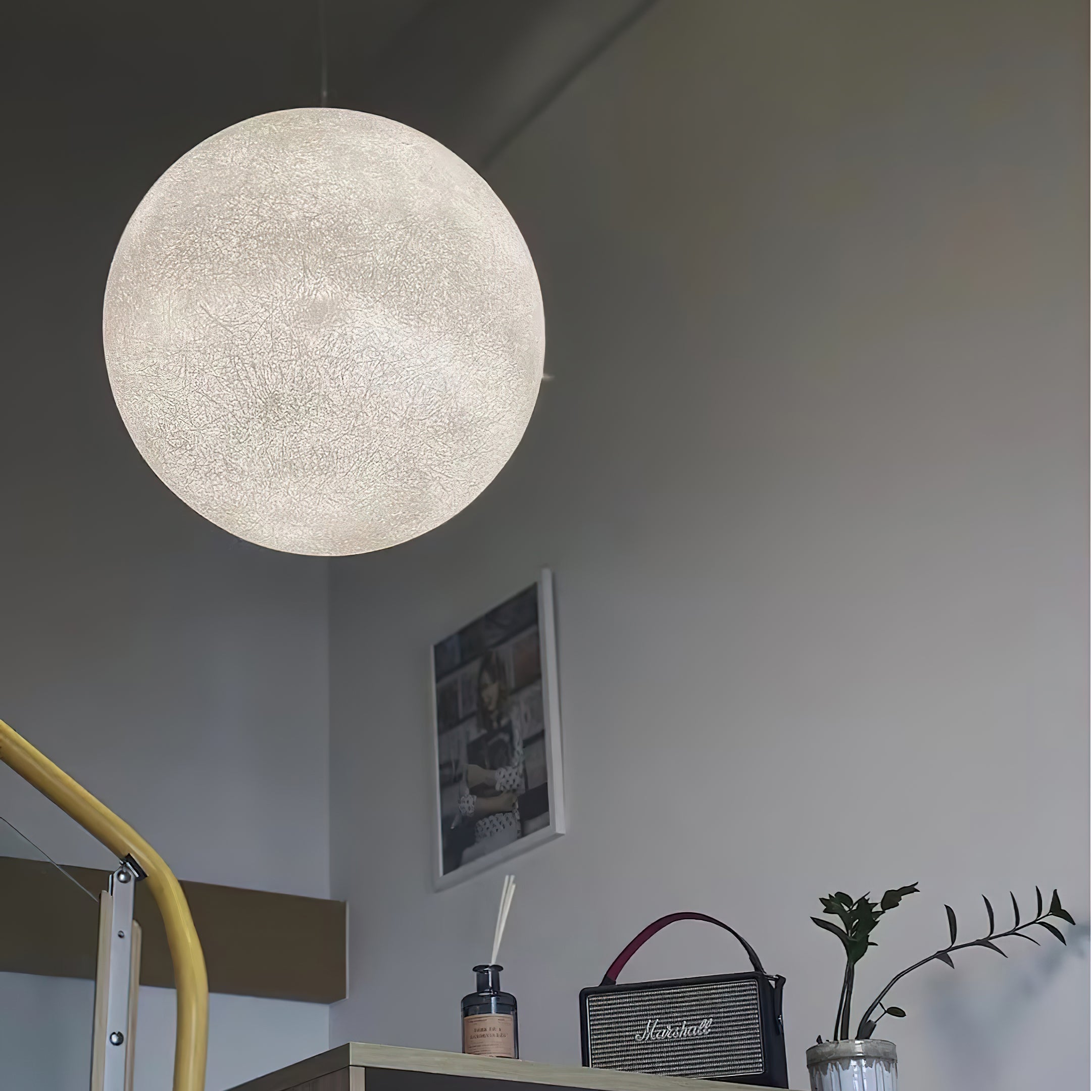 Suspension globe Mirronos