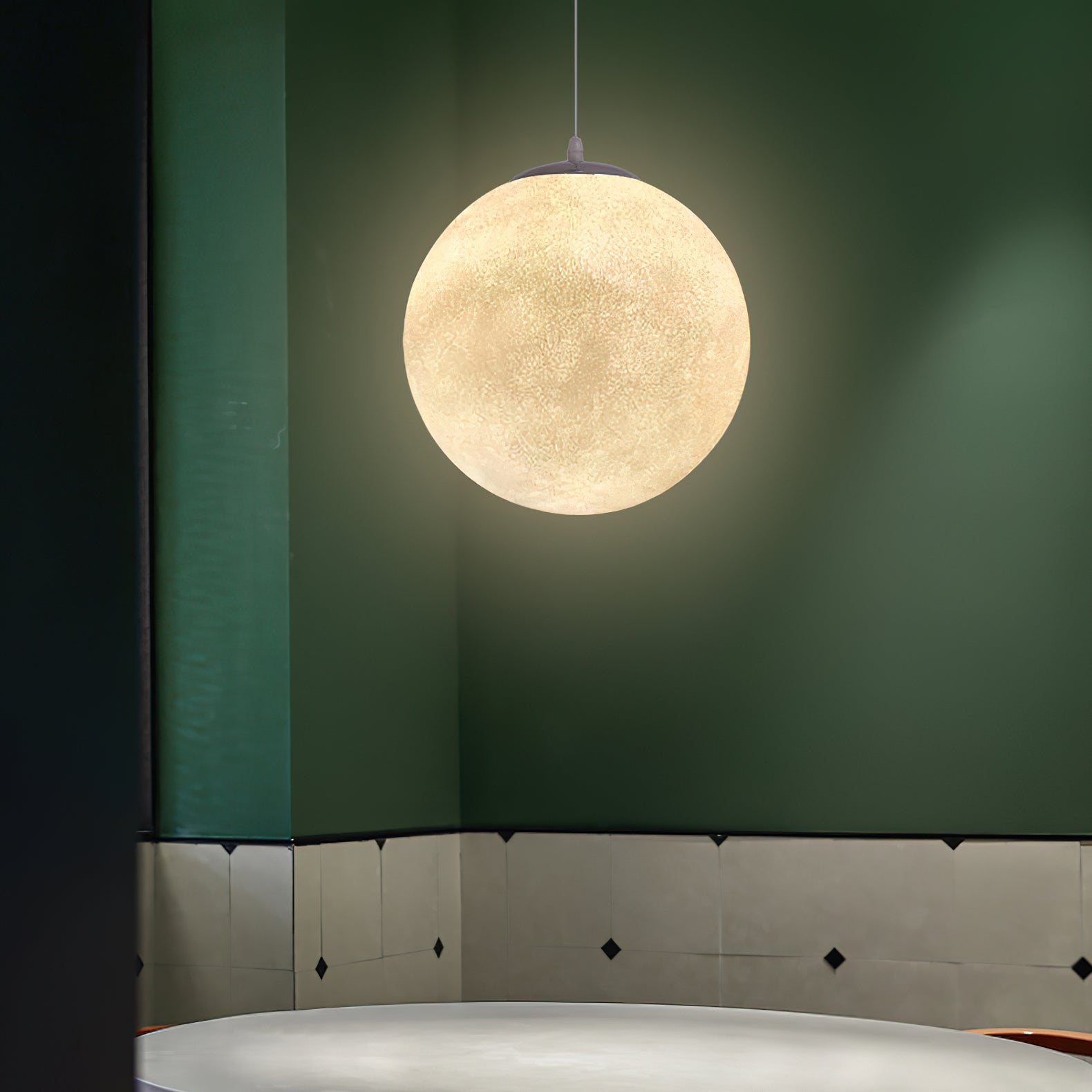 Suspension globe Mirronos