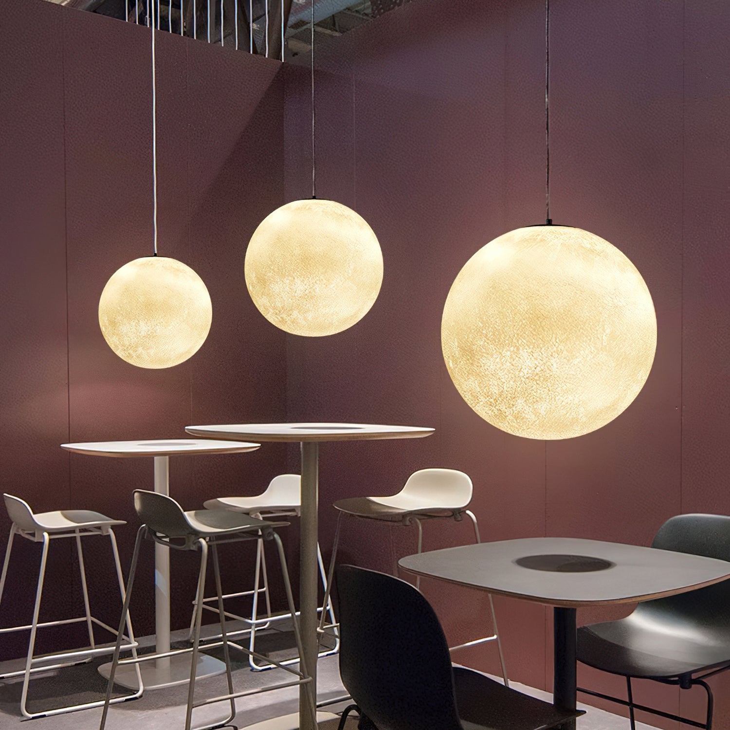 Suspension globe Mirronos