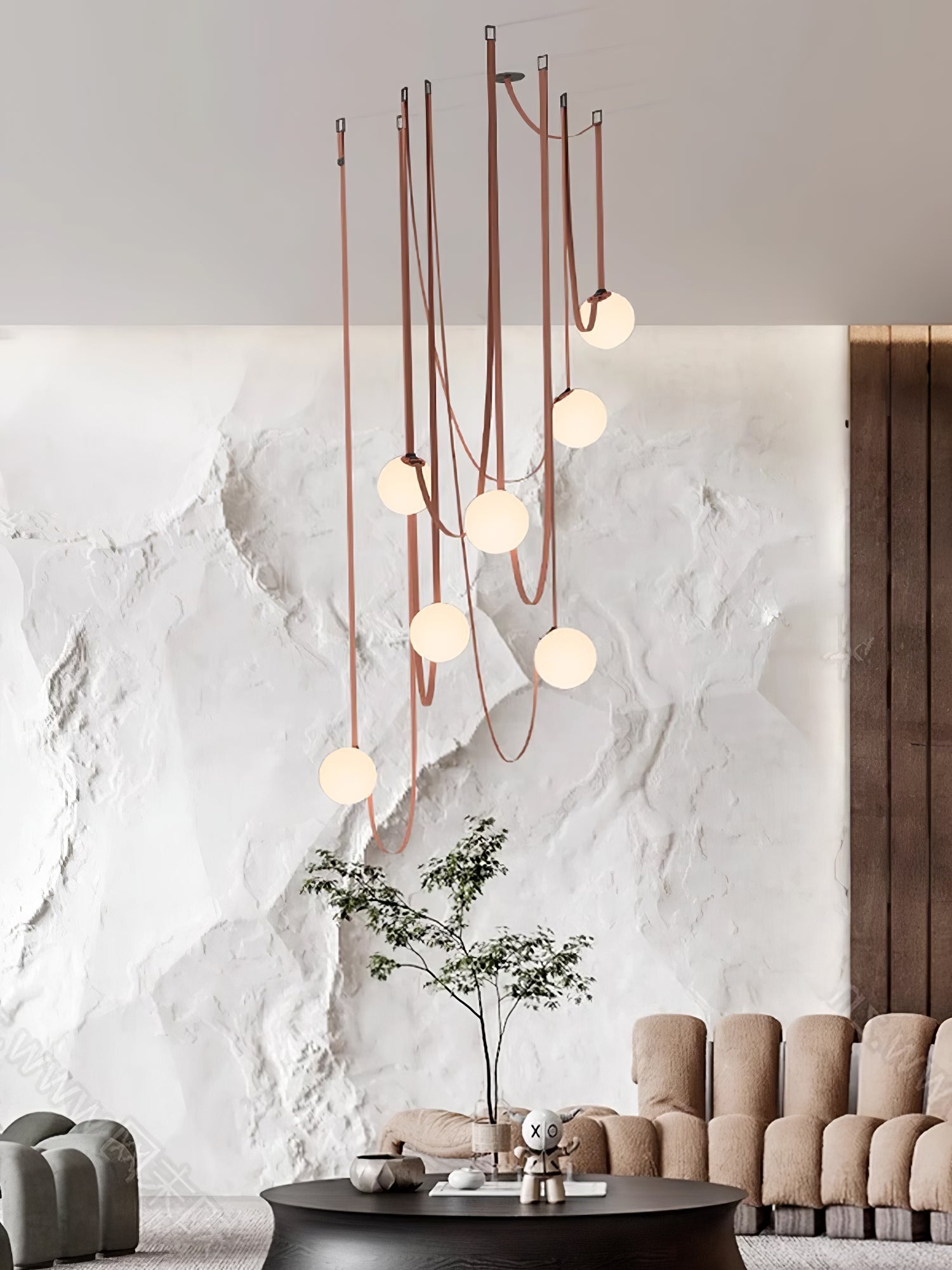 Suspension globe Aliorelle