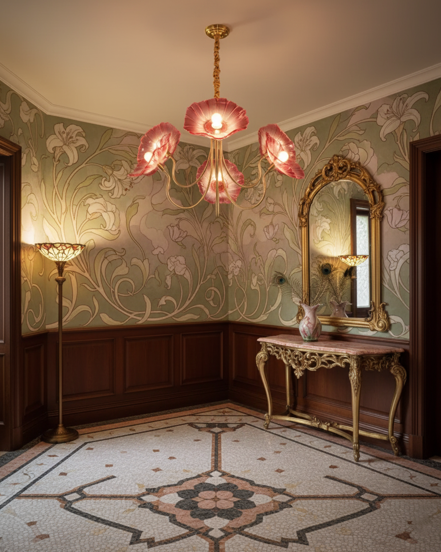 Lustre floral Mirenisse