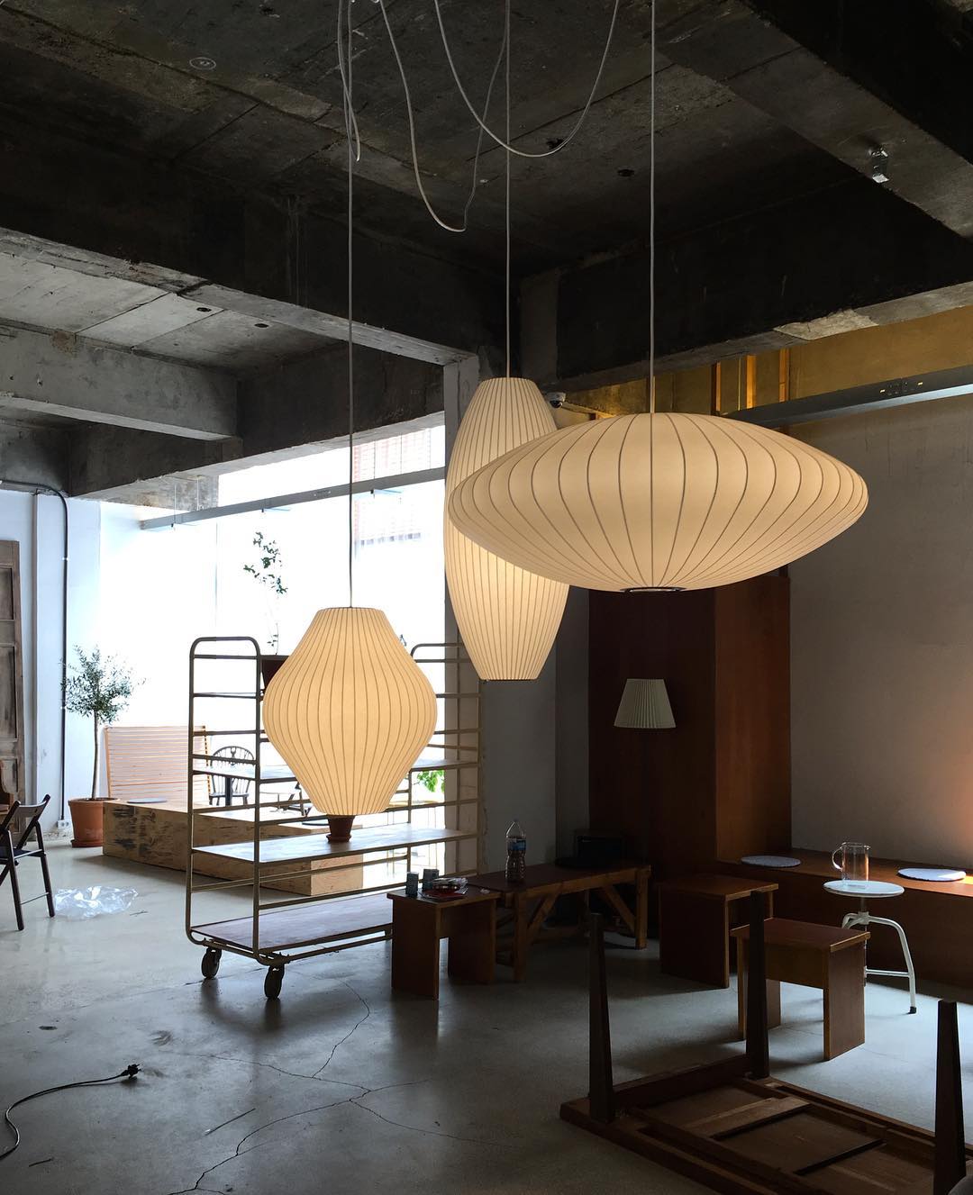 Suspension vintage Davelis