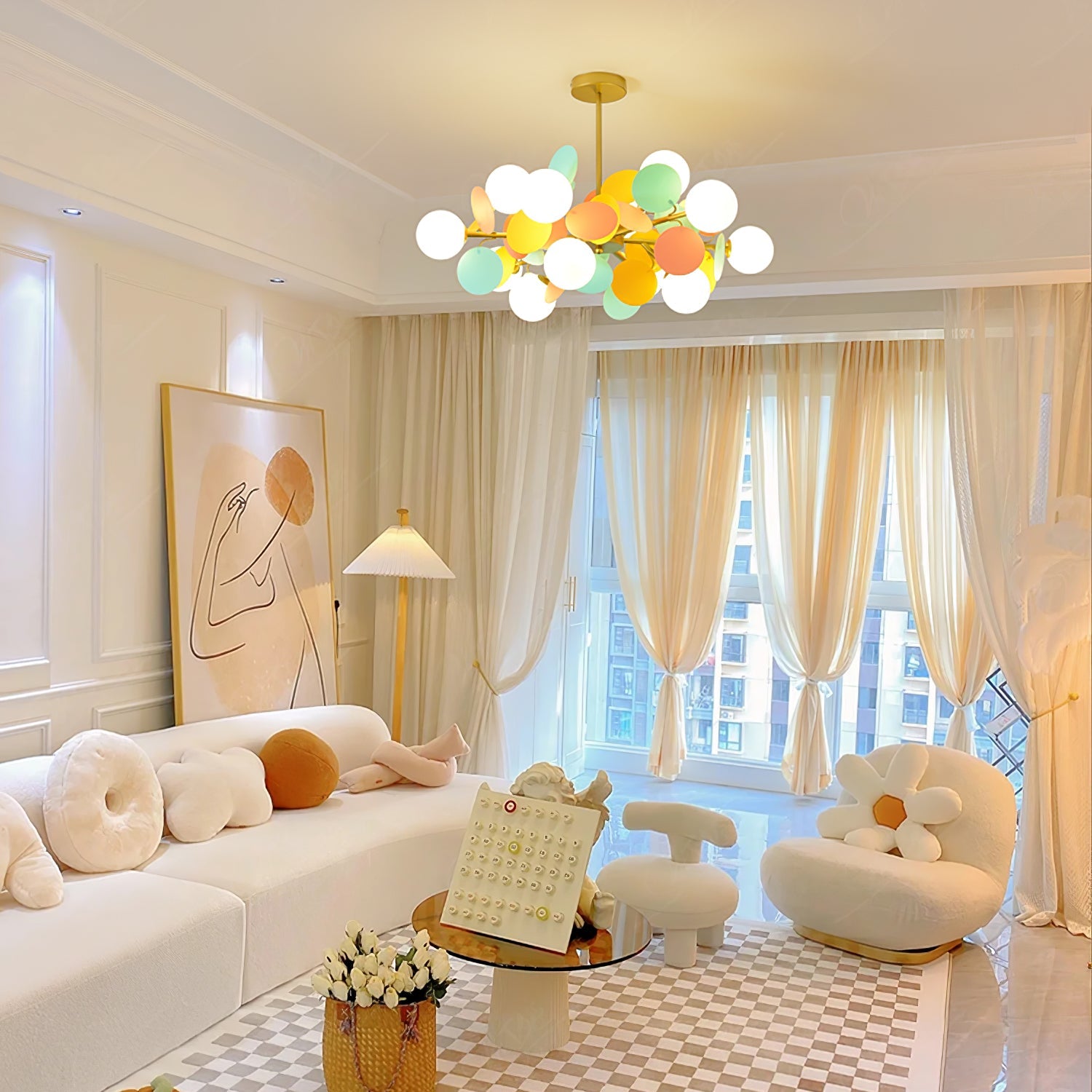 Lustre moderne Mocaluna