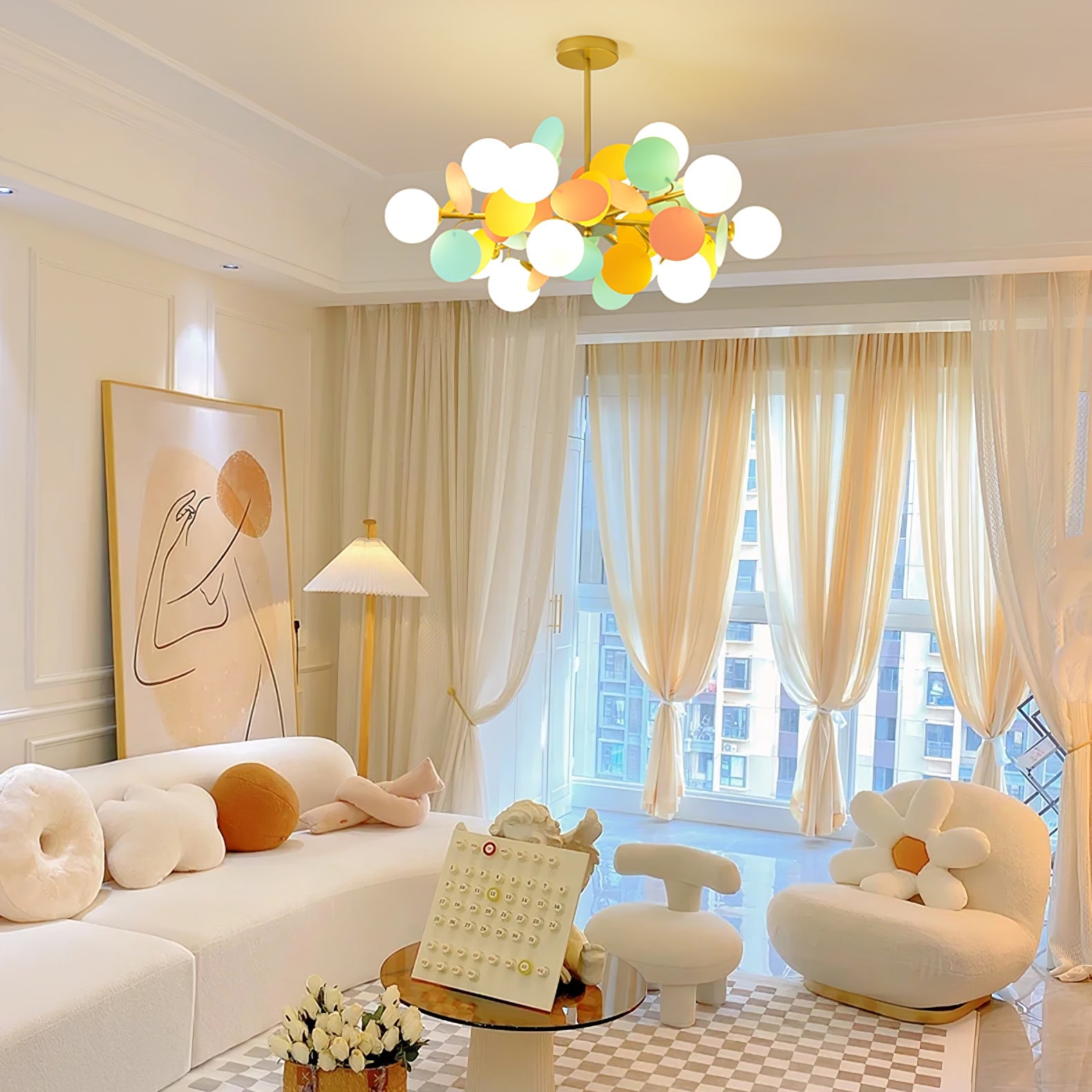 Lustre moderne Mocaluna