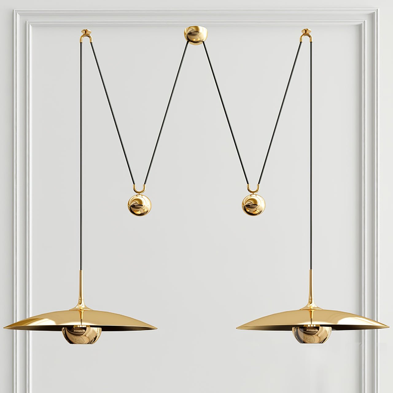 Suspension vintage Dumeleux