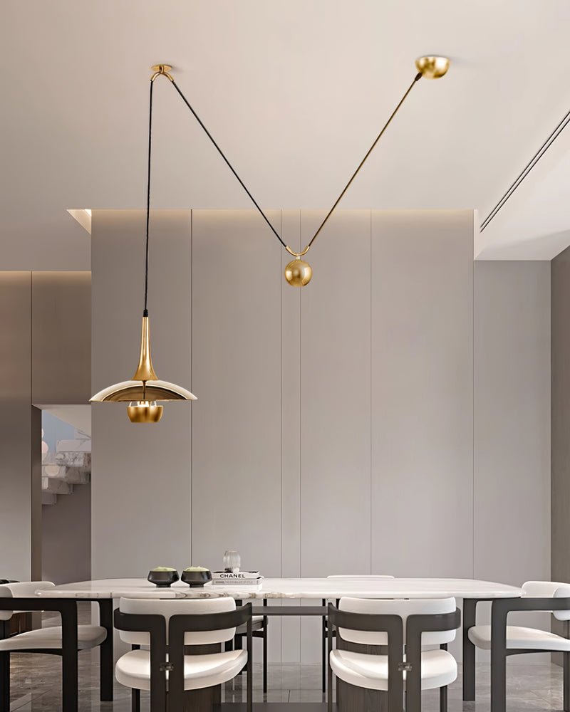 Suspension vintage Dumeleux