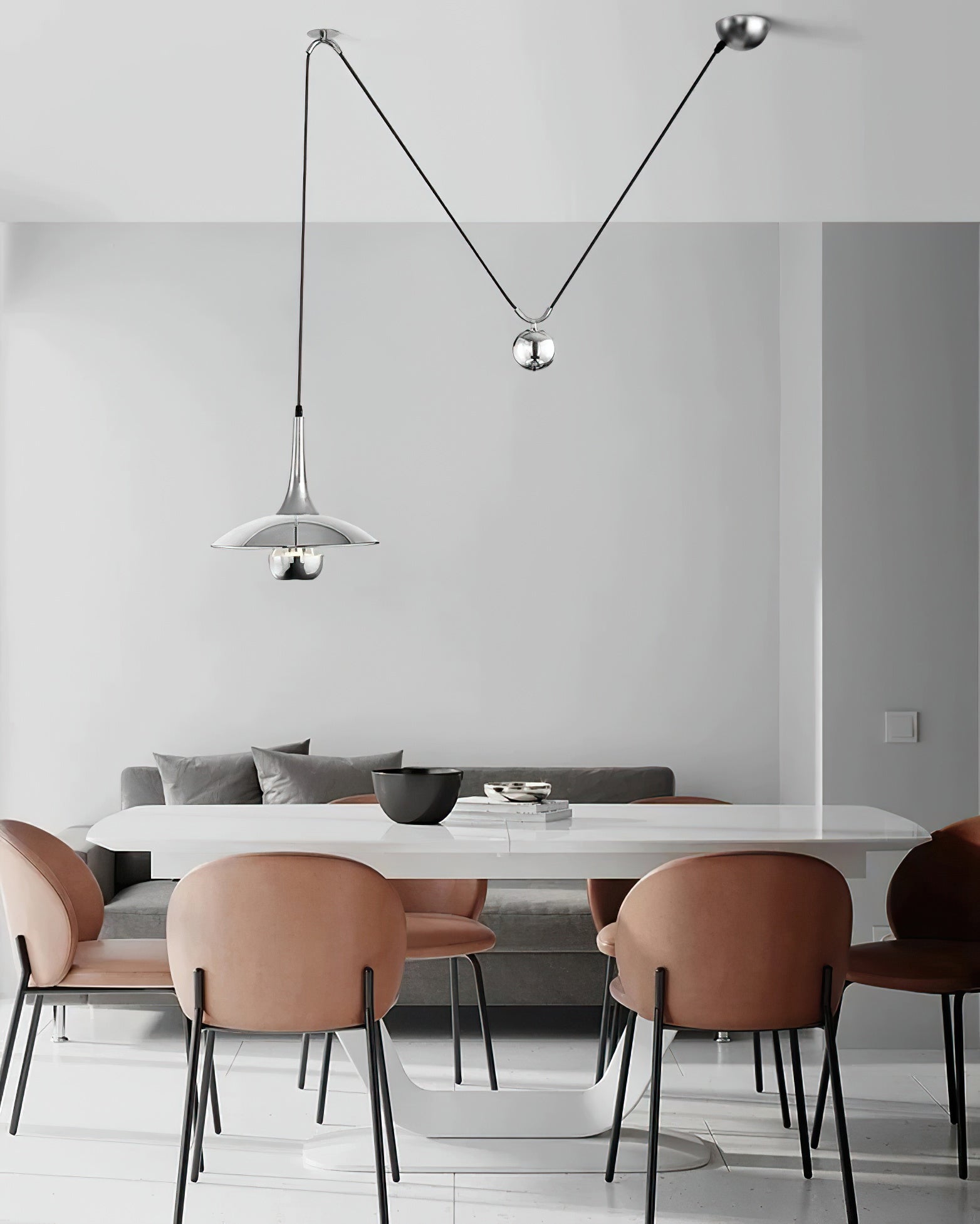 Suspension vintage Dumeleux