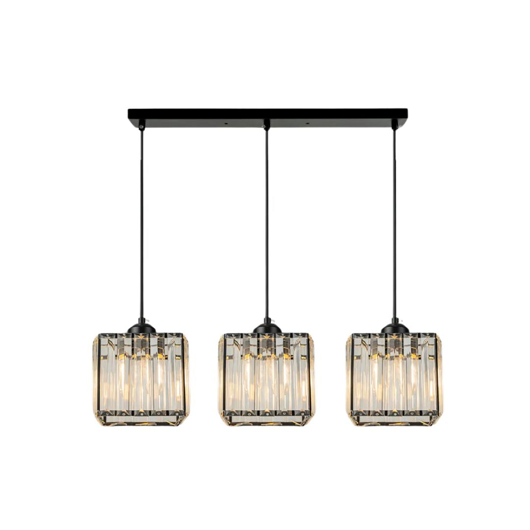 Suspension Calvionne en cristal