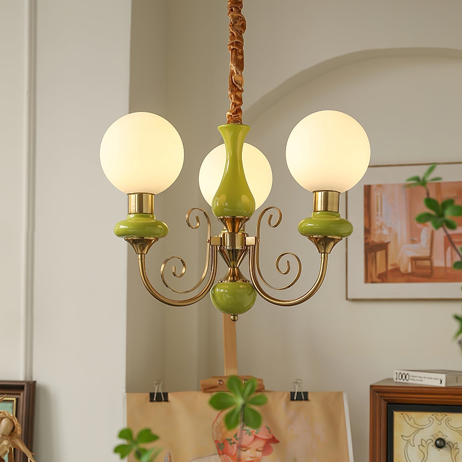 Lustre globe Olonico