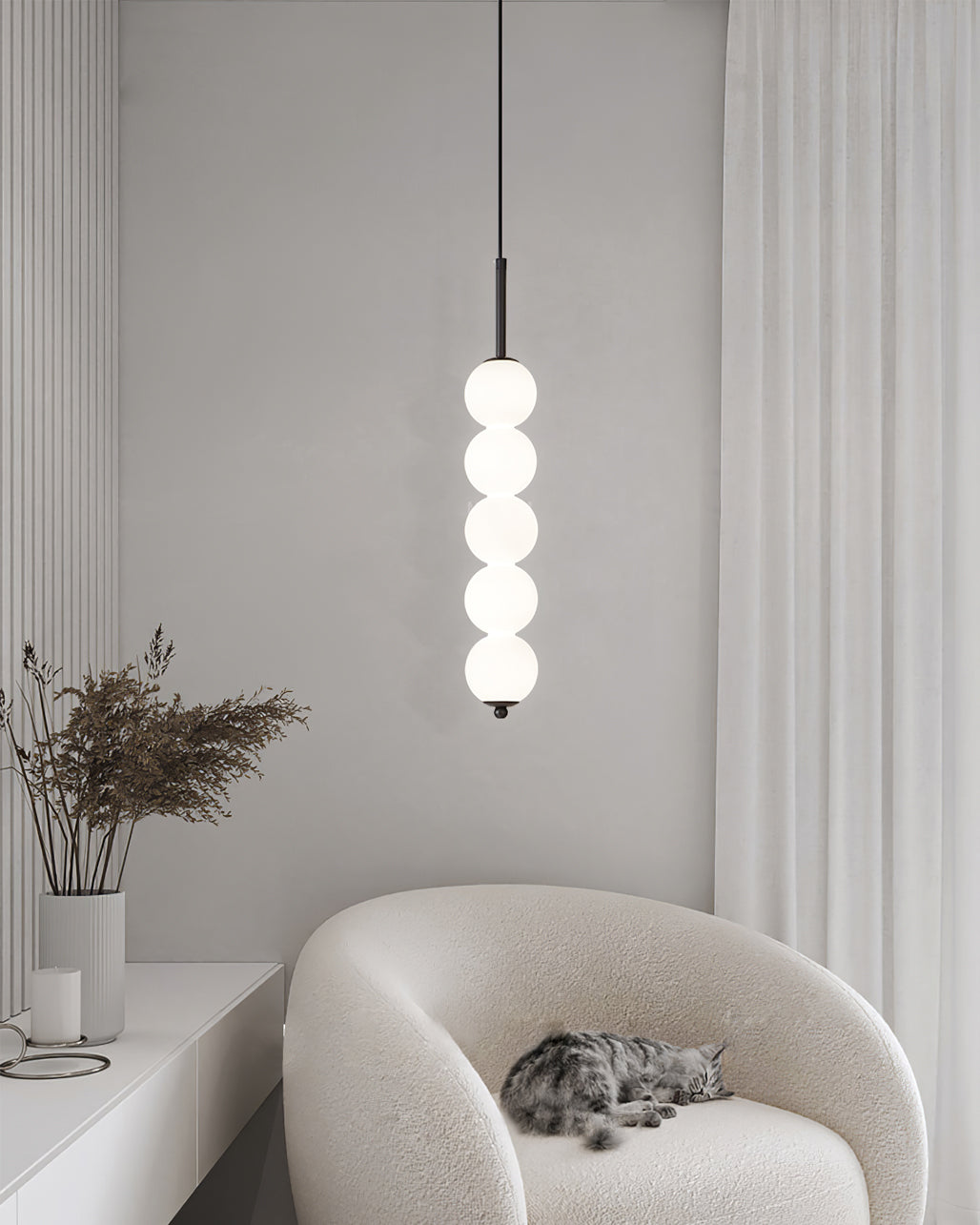 Suspension globe Lairalis