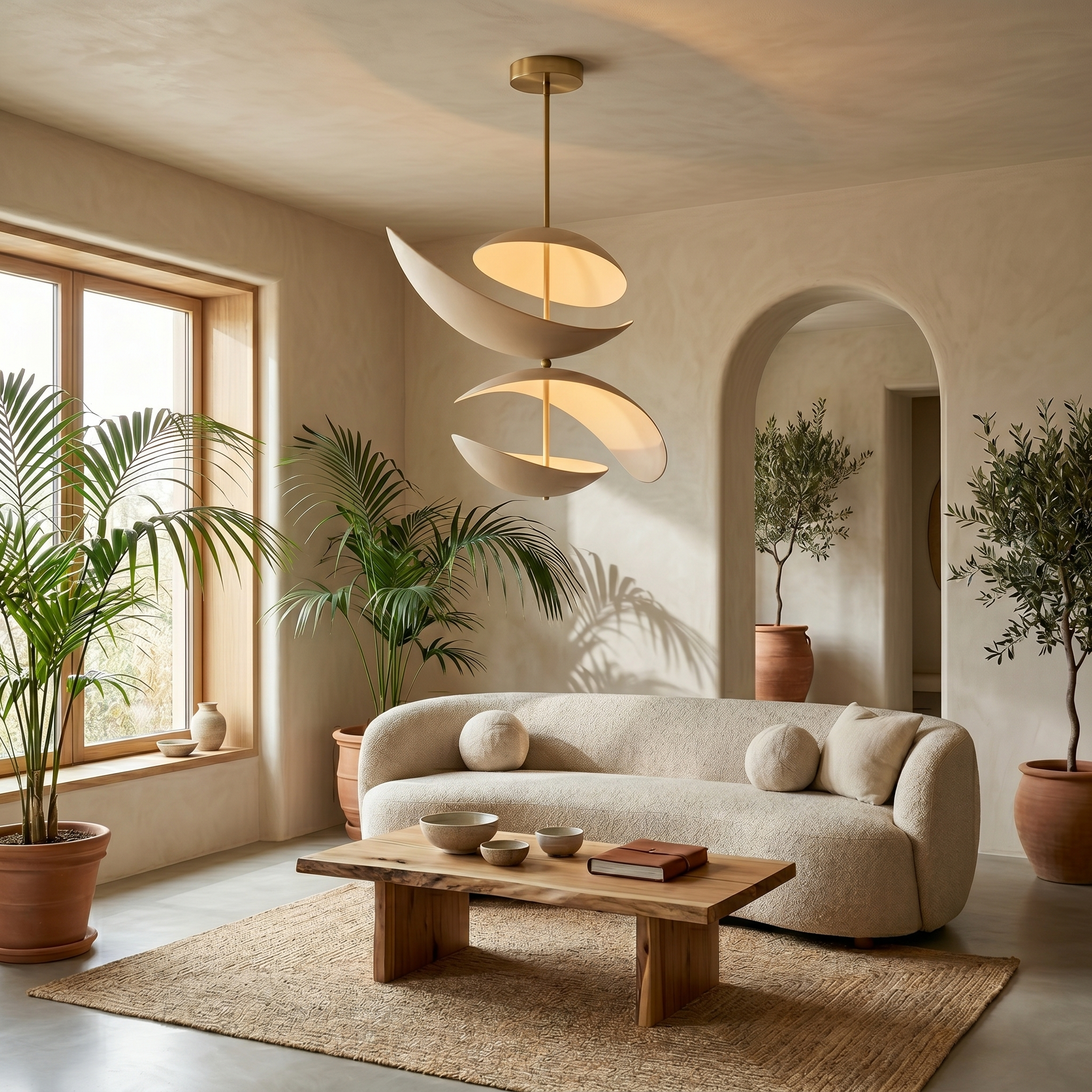 Suspension sculpturale Luelle