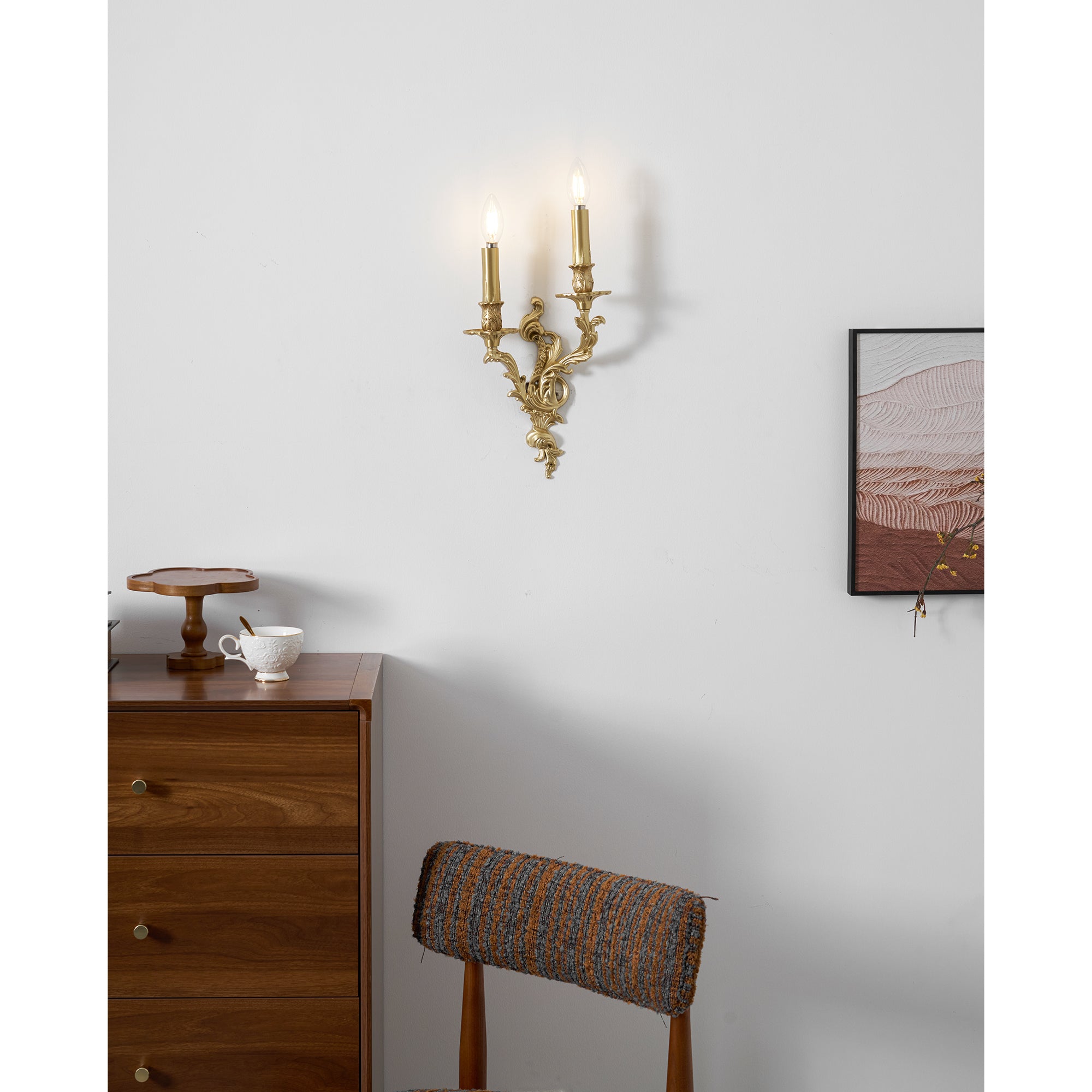 Applique murale rococo Novalessa