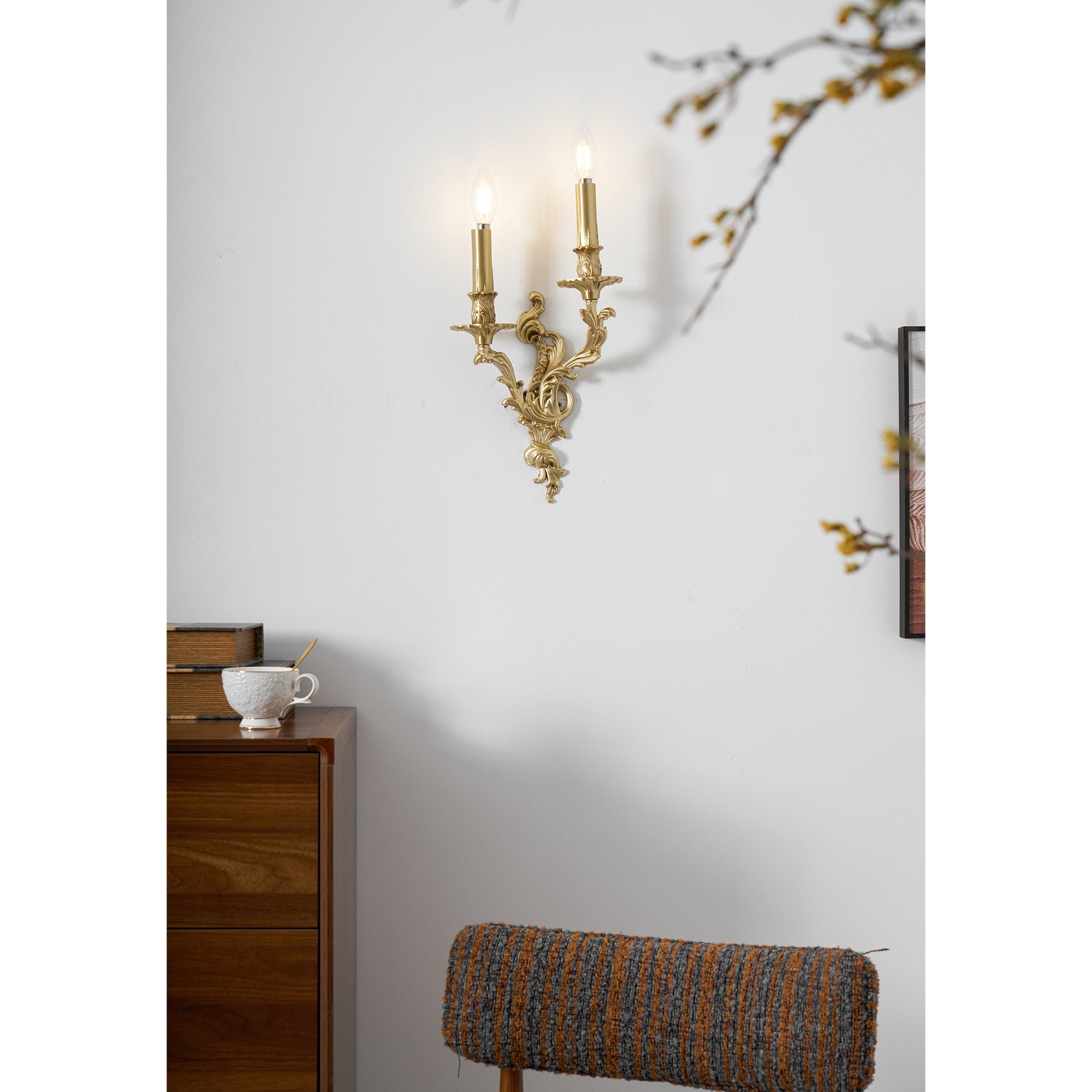 Applique murale rococo Novalessa