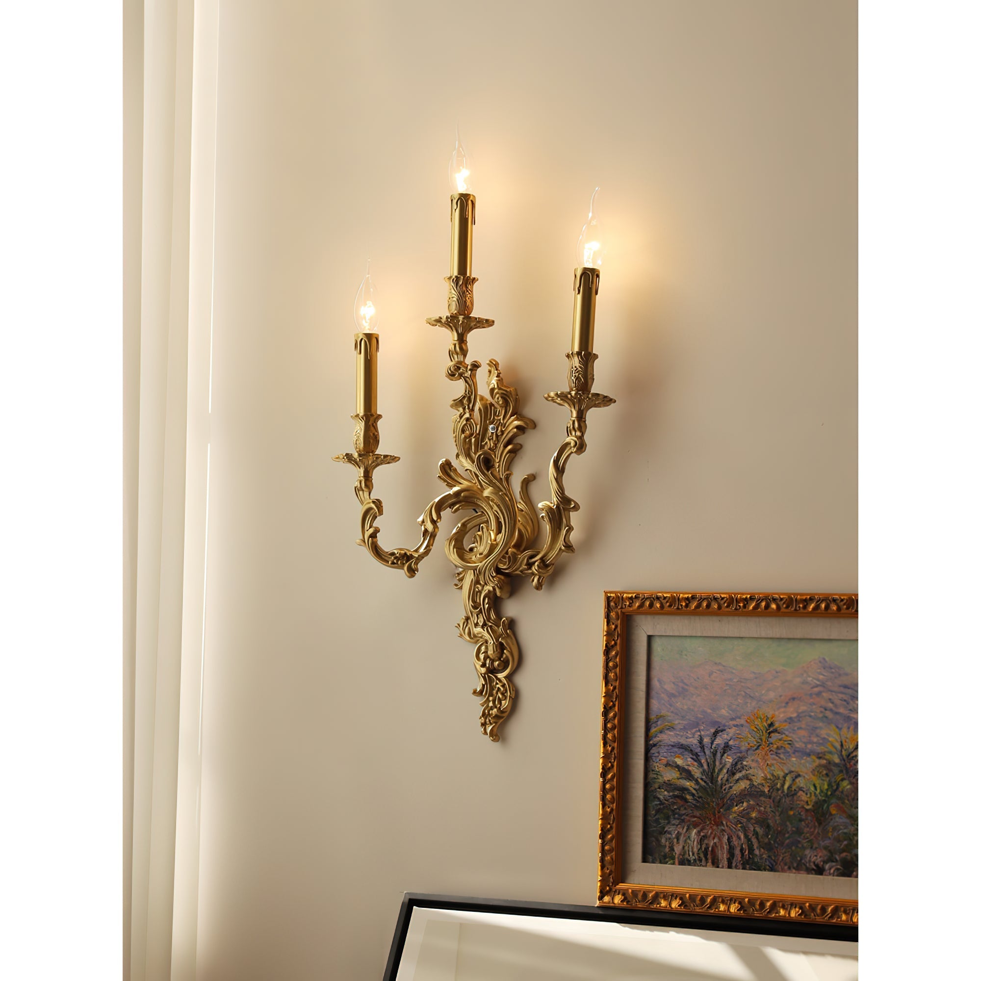 Applique murale rococo Novalessa