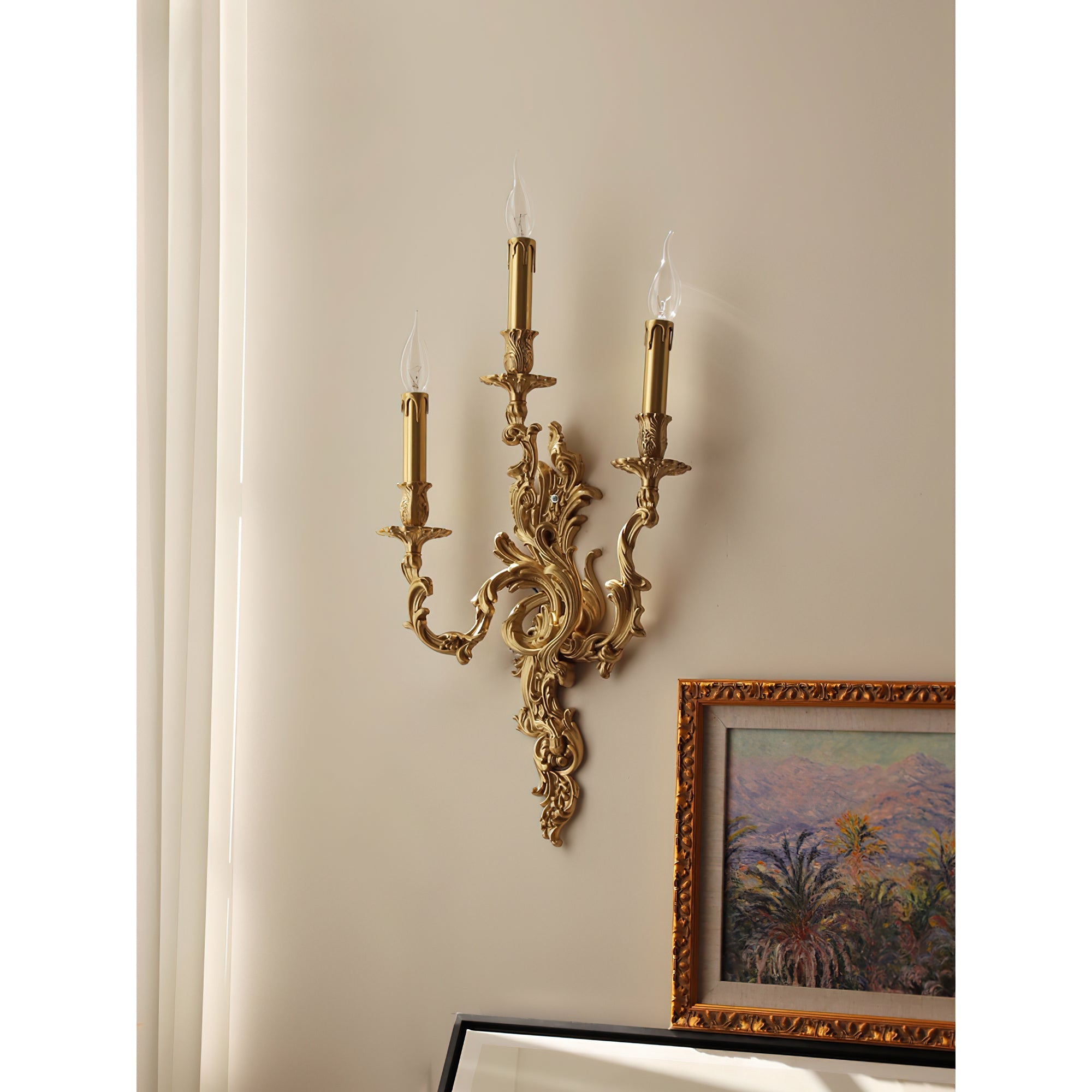 Applique murale rococo Novalessa
