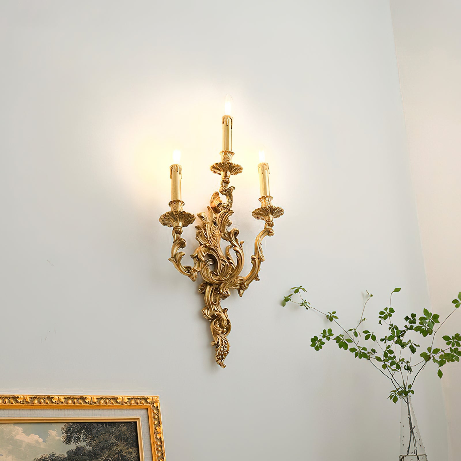 Applique murale rococo Novalessa