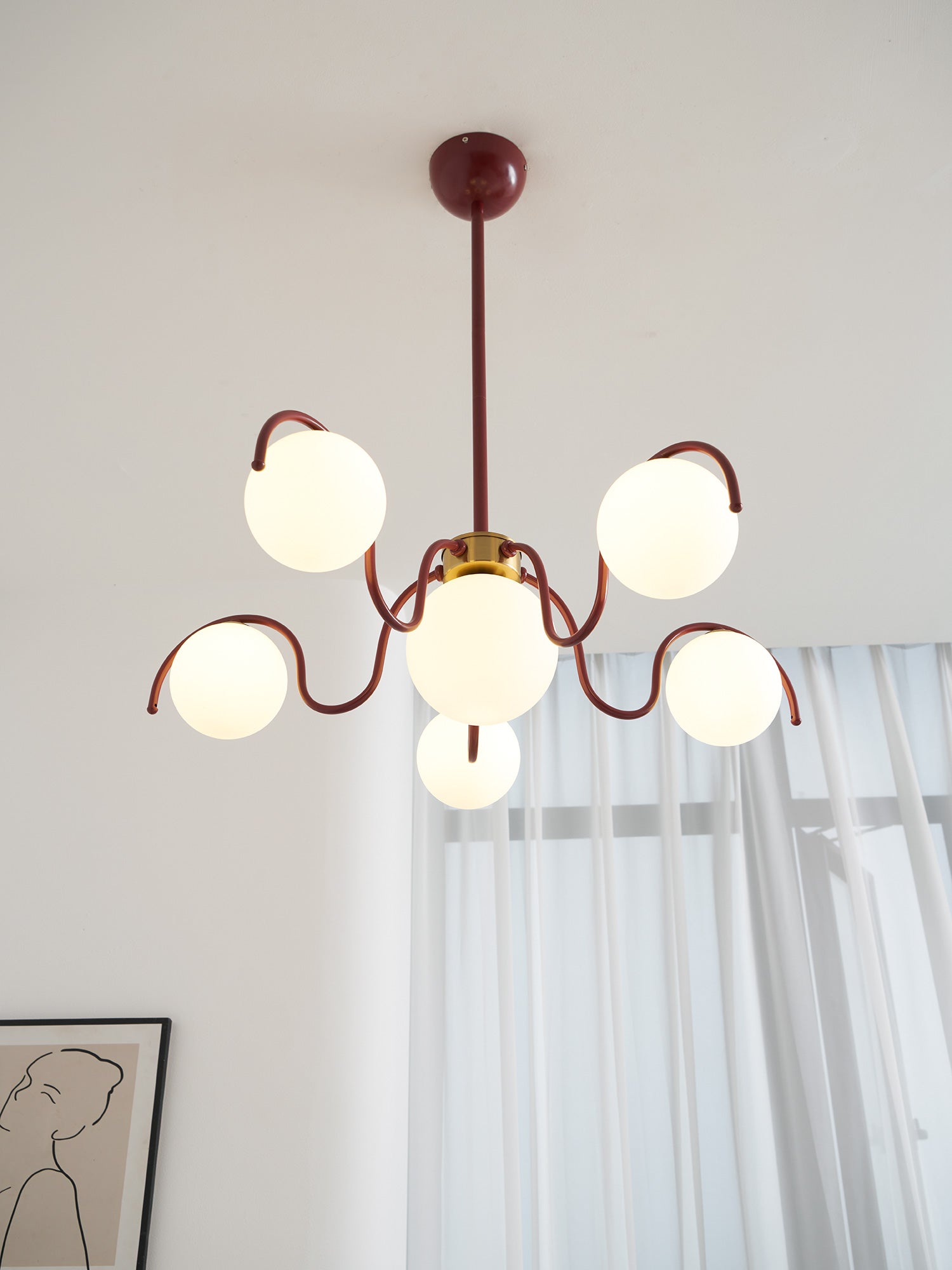 Lustre sculptural Avaimo