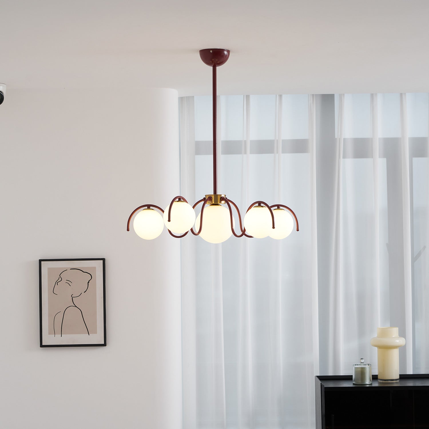 Lustre sculptural Avaimo
